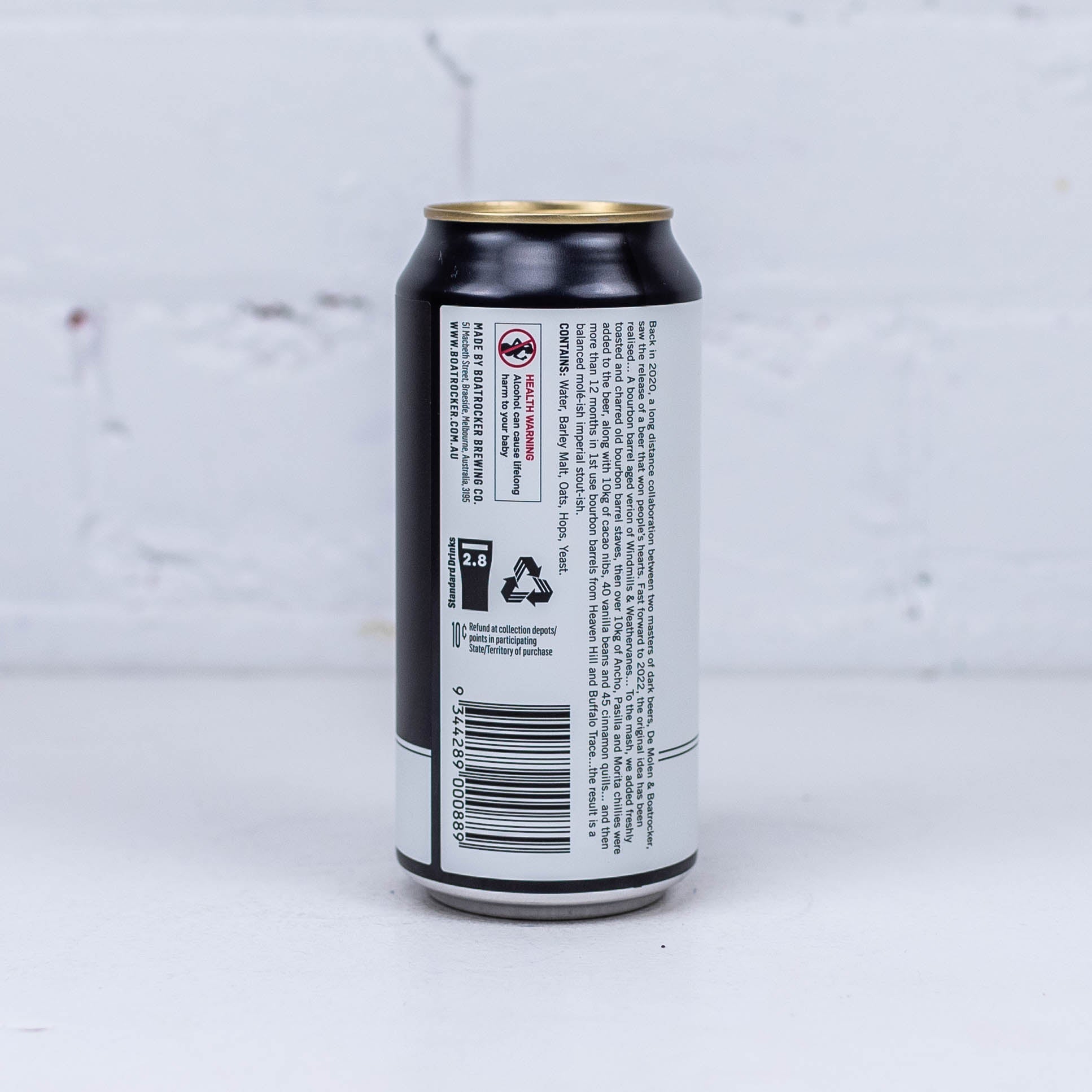 Boatrocker x De Molen 'Windmills & Weathervanes' BA Mole-ish Imp Stout 2022 440ml