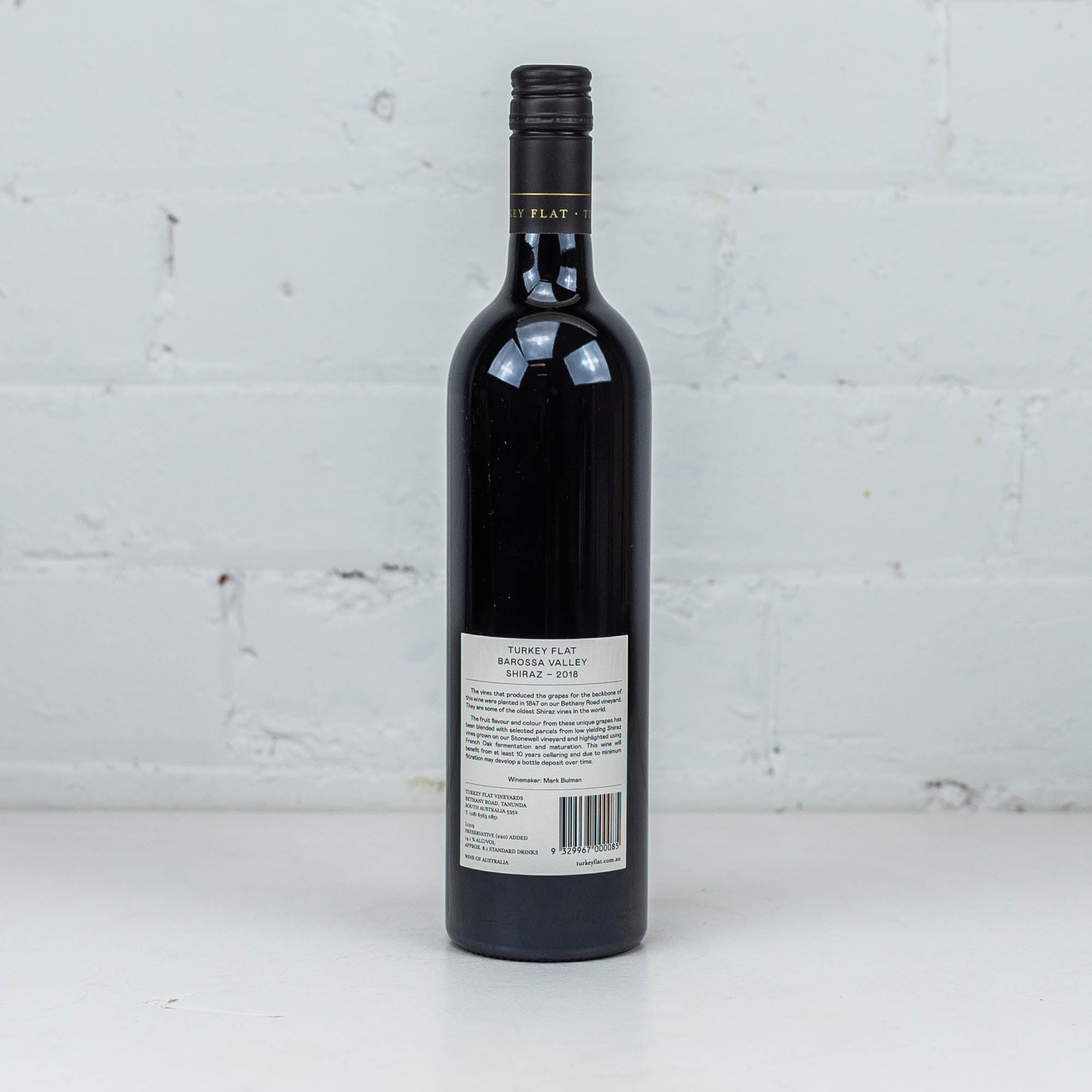 Turkey Flat - Shiraz 2018 750ml