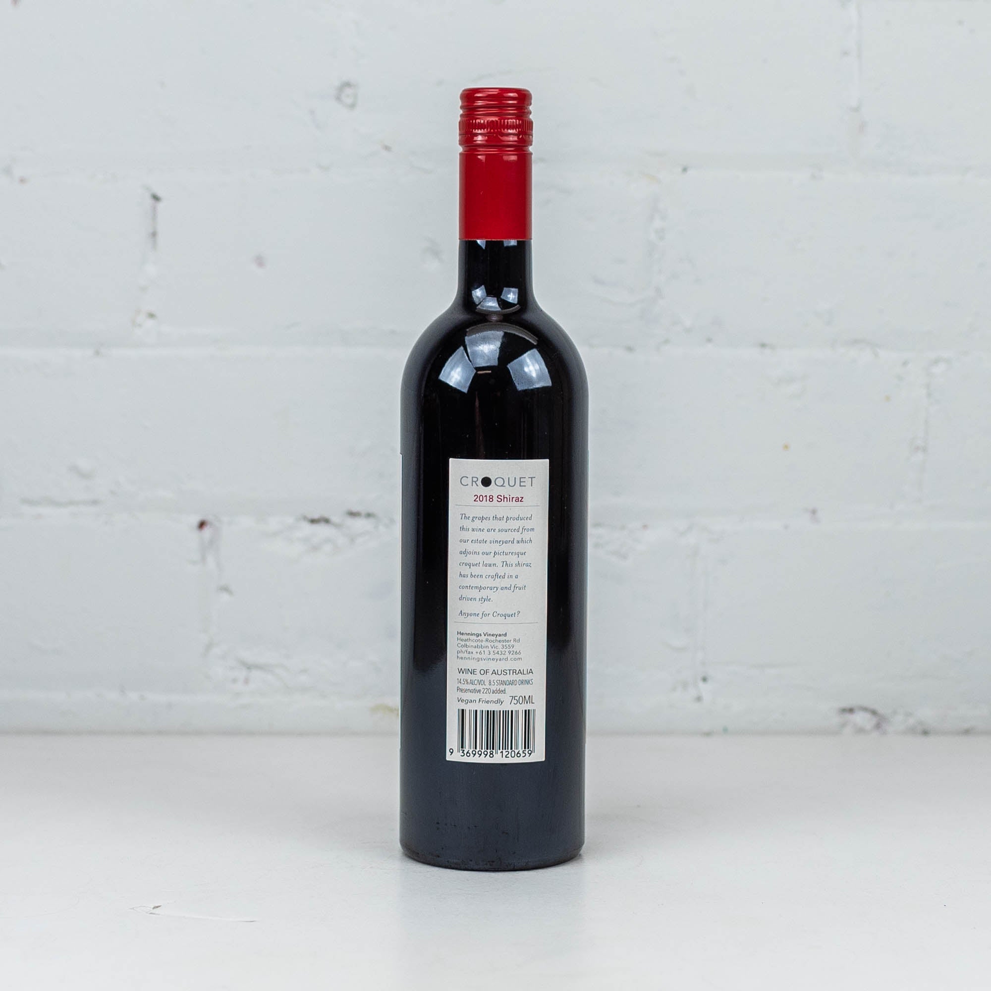 Hennings - Croquet Shiraz 2021 750ml