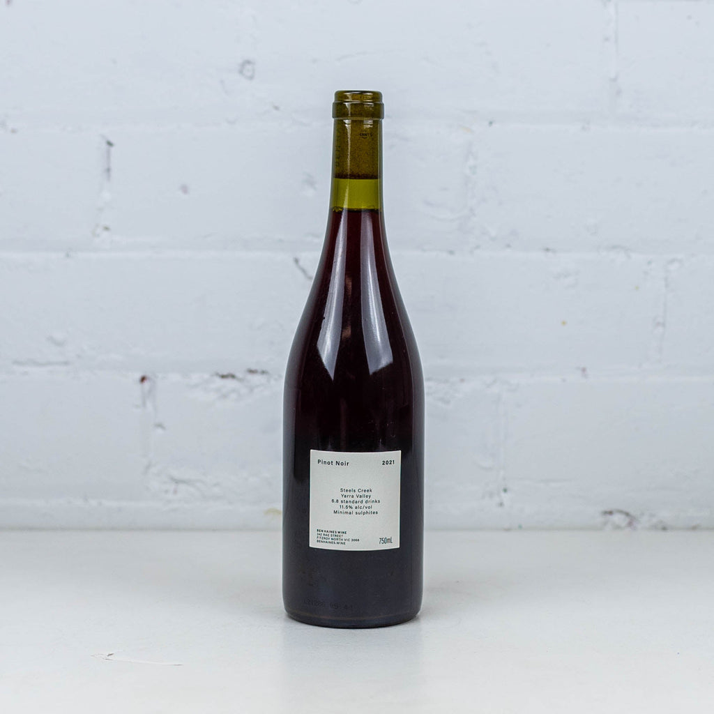 Ben Haines - Steels Creek Pinot Noir 2021 750ml