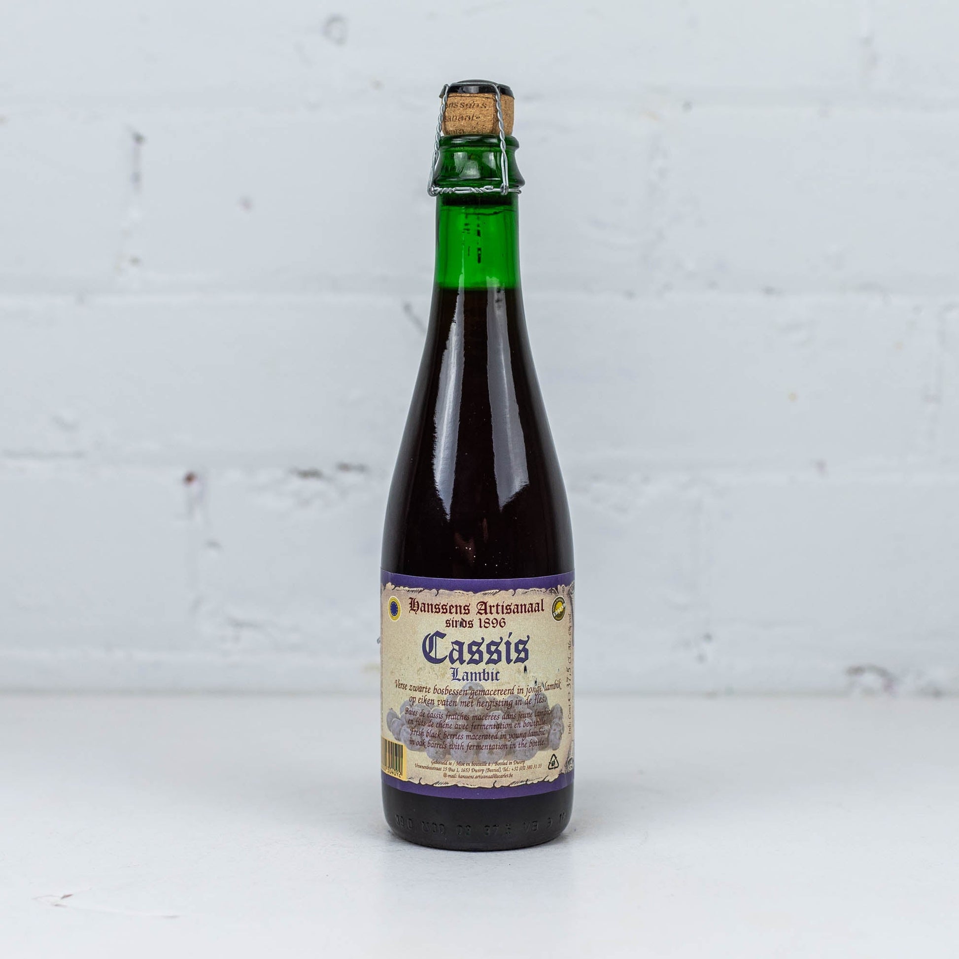 Hanssens - Cassis 375ml