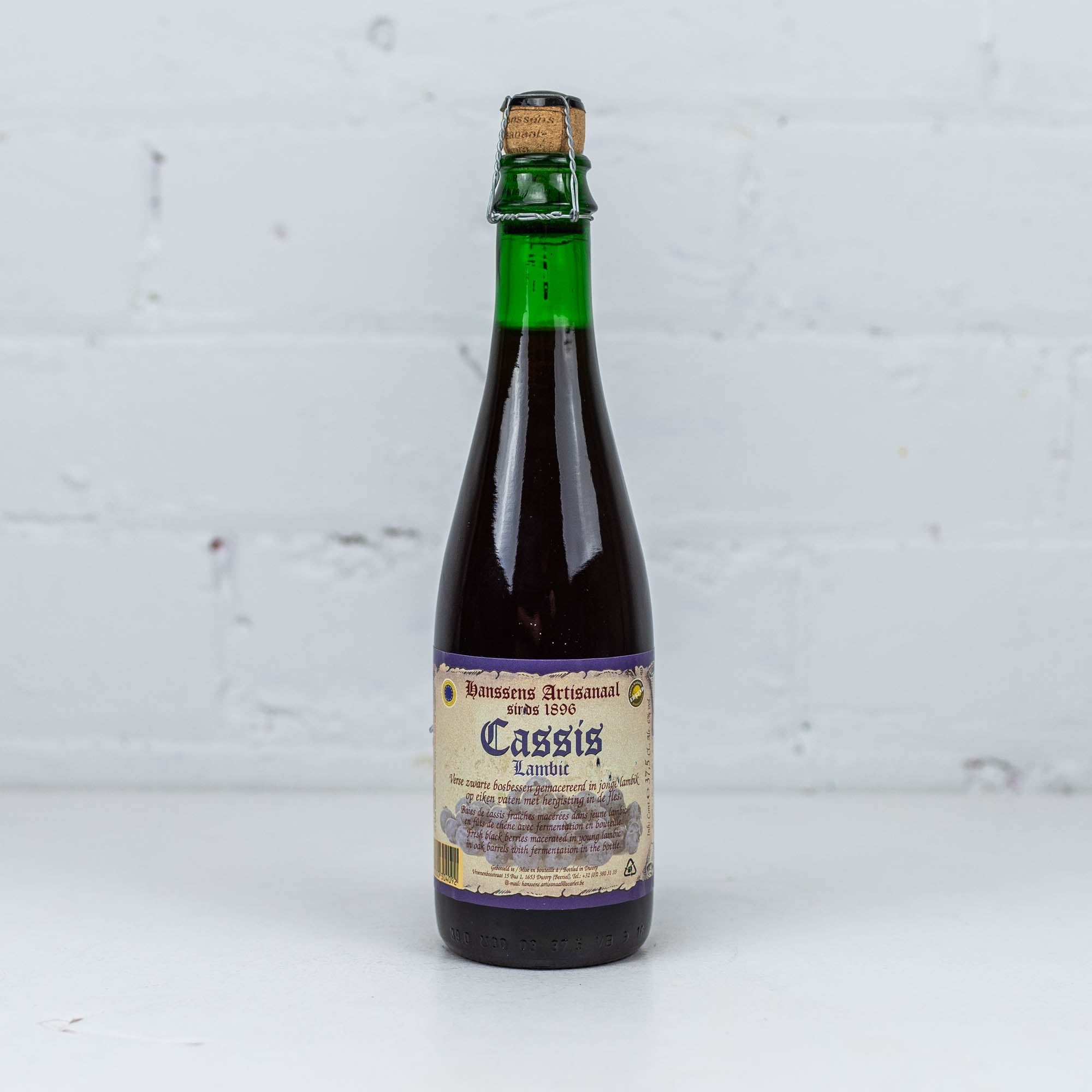 Hanssens - Cassis 375ml