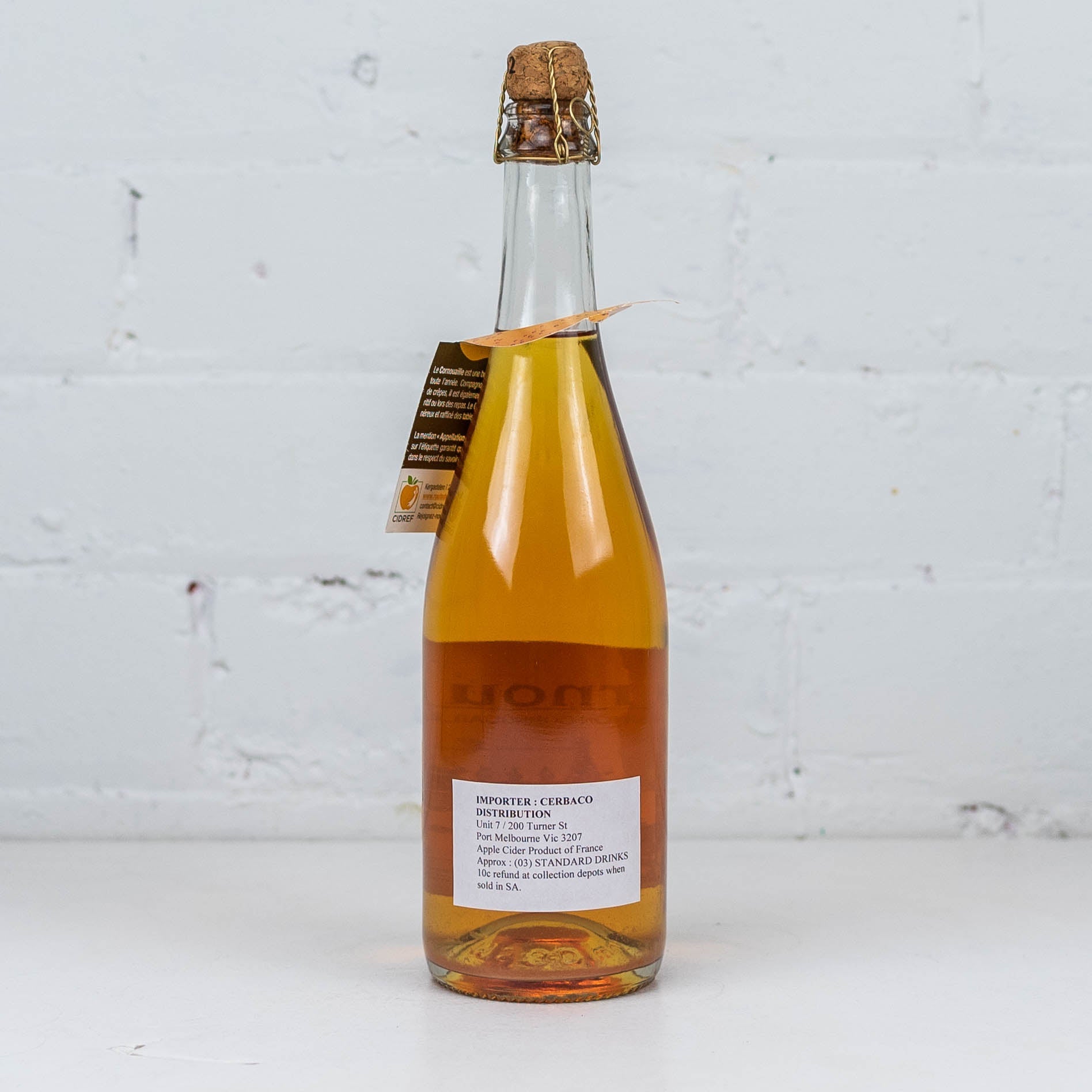 Manoir du Kinkiz - Cidre Cornouaille 750ml