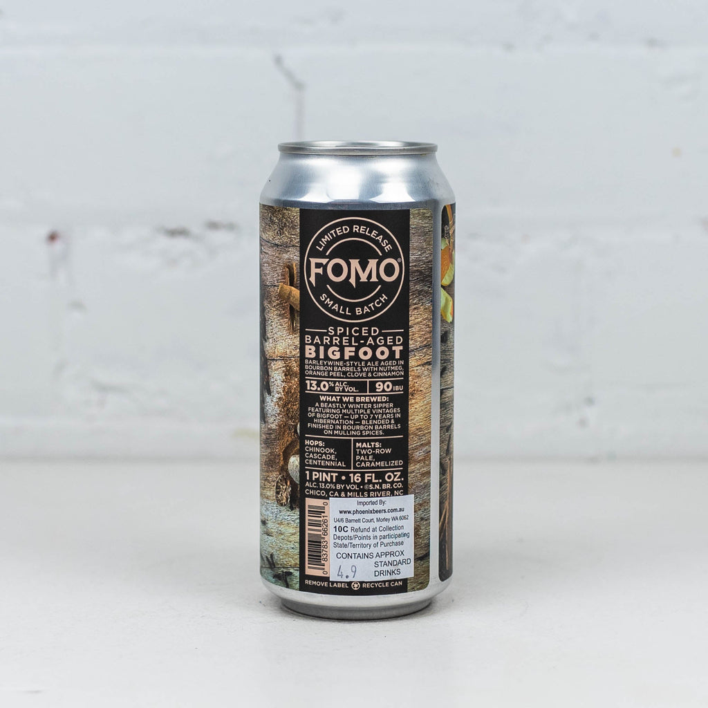 Sierra Nevada - FOMO Spiced BA Bigfoot 473ml