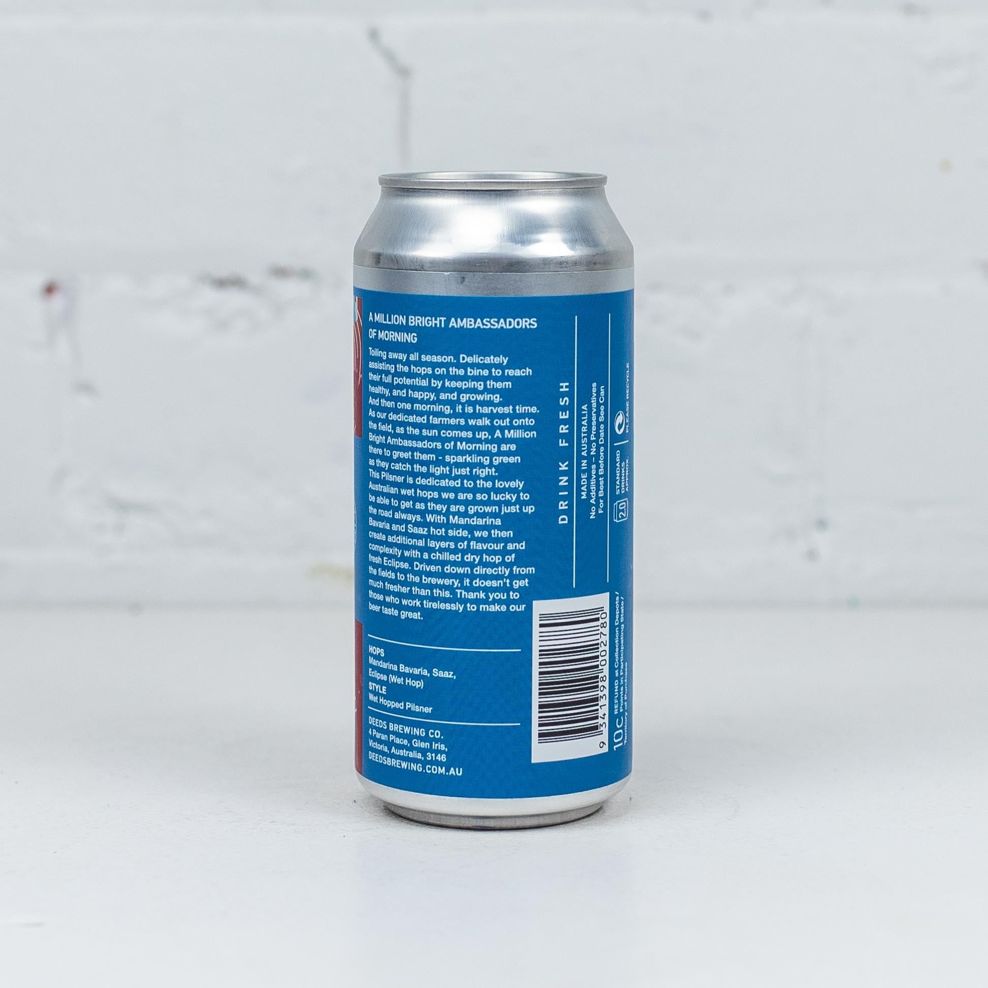 Deeds - A Million Bright Ambassadors of Morning Wet Hopped Pilsner
