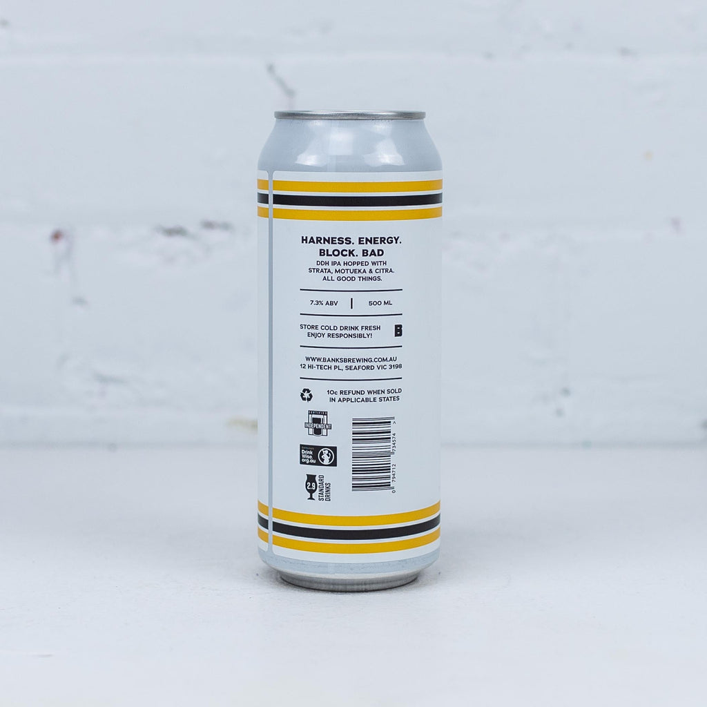 Banks - Harness Energy Block Bad DDH IPA