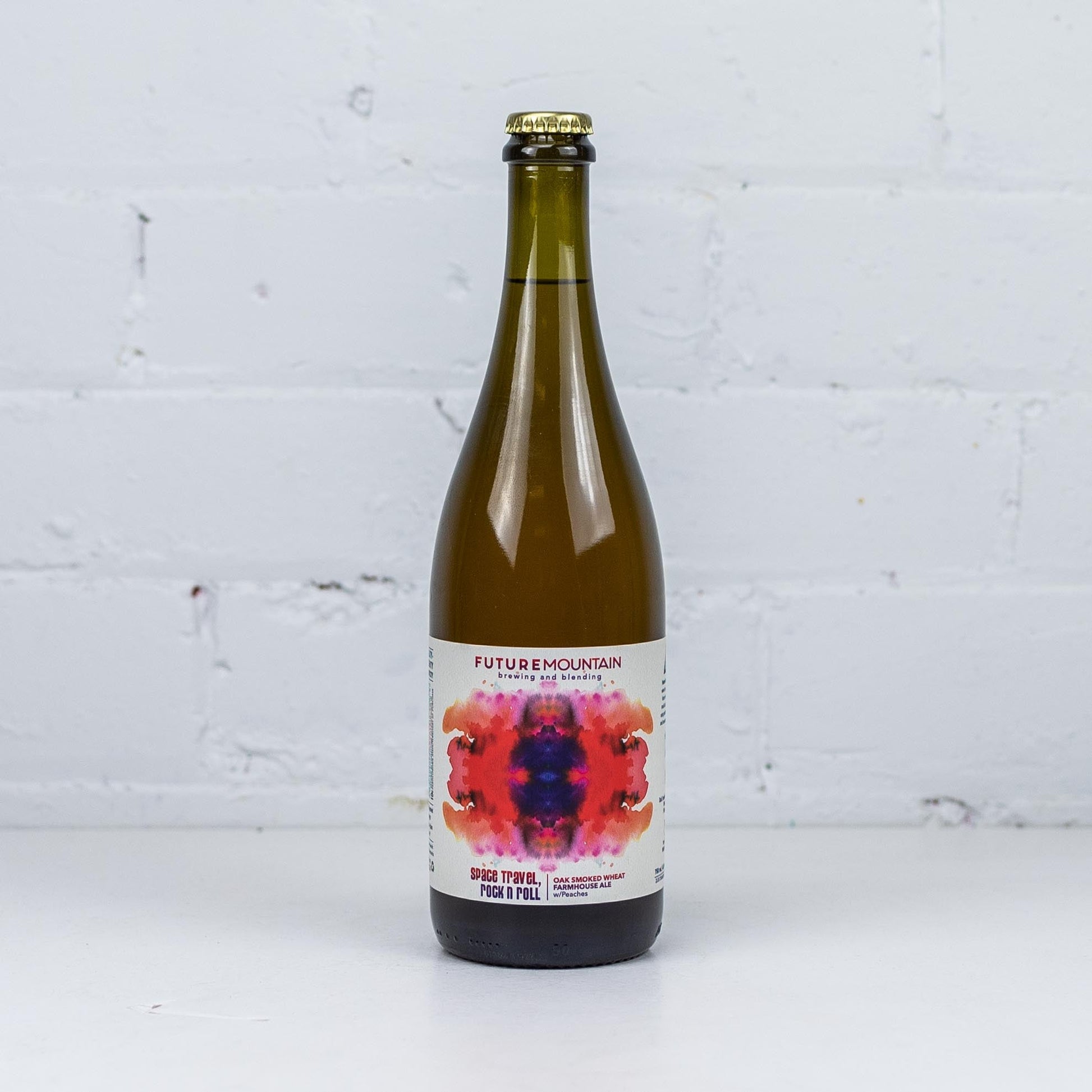 Future Mountain - Space Travel Rock n Roll Smoked Farmhouse Ale with Peaches 750ml