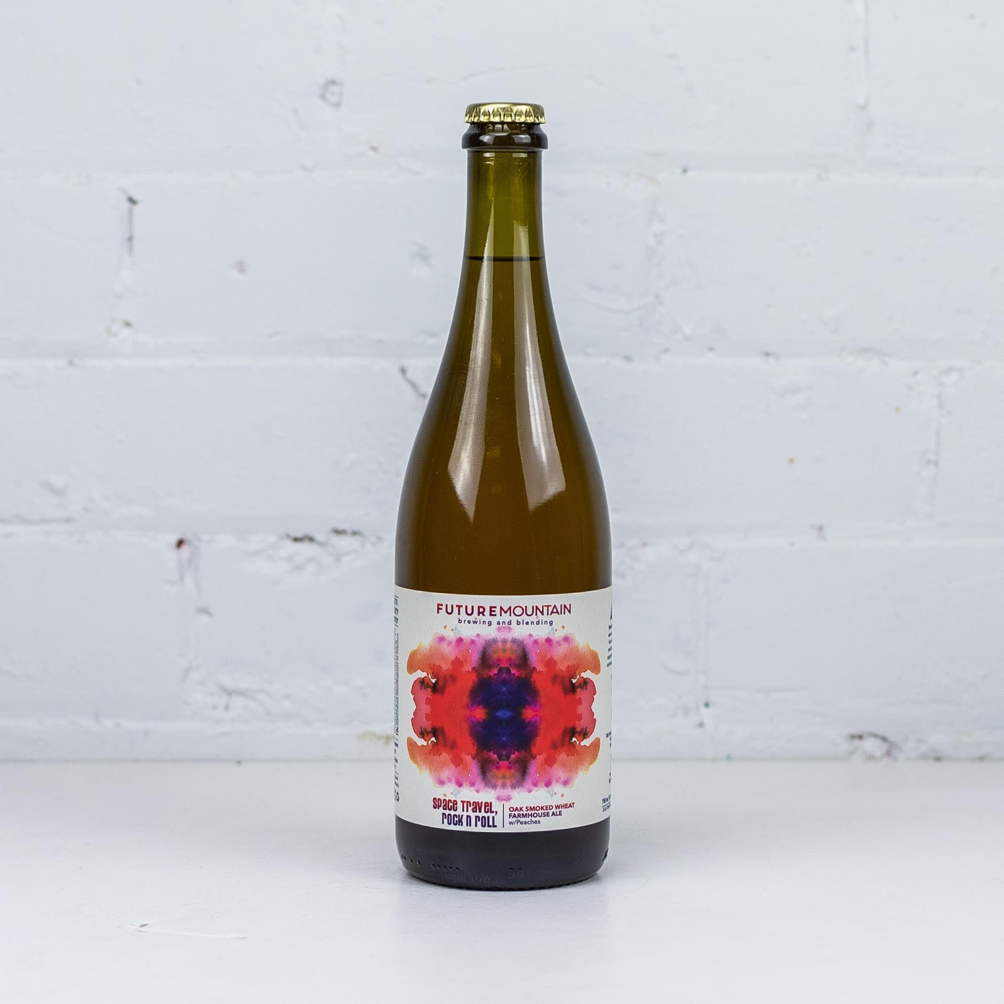 Future Mountain - Space Travel Rock n Roll Smoked Farmhouse Ale with Peaches 750ml