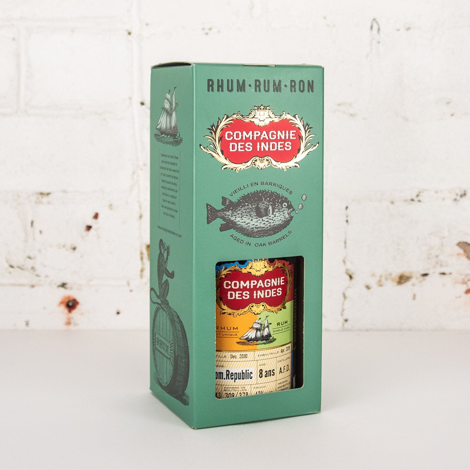 Compagnie des Indes - Dominican Republic 8 Years Single Cask Rum 700ml