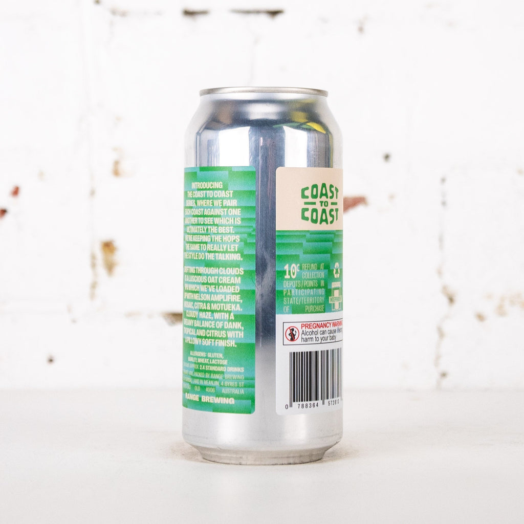 Range - Coast to Coast: Drifting Through Clouds Oat Cream IPA
