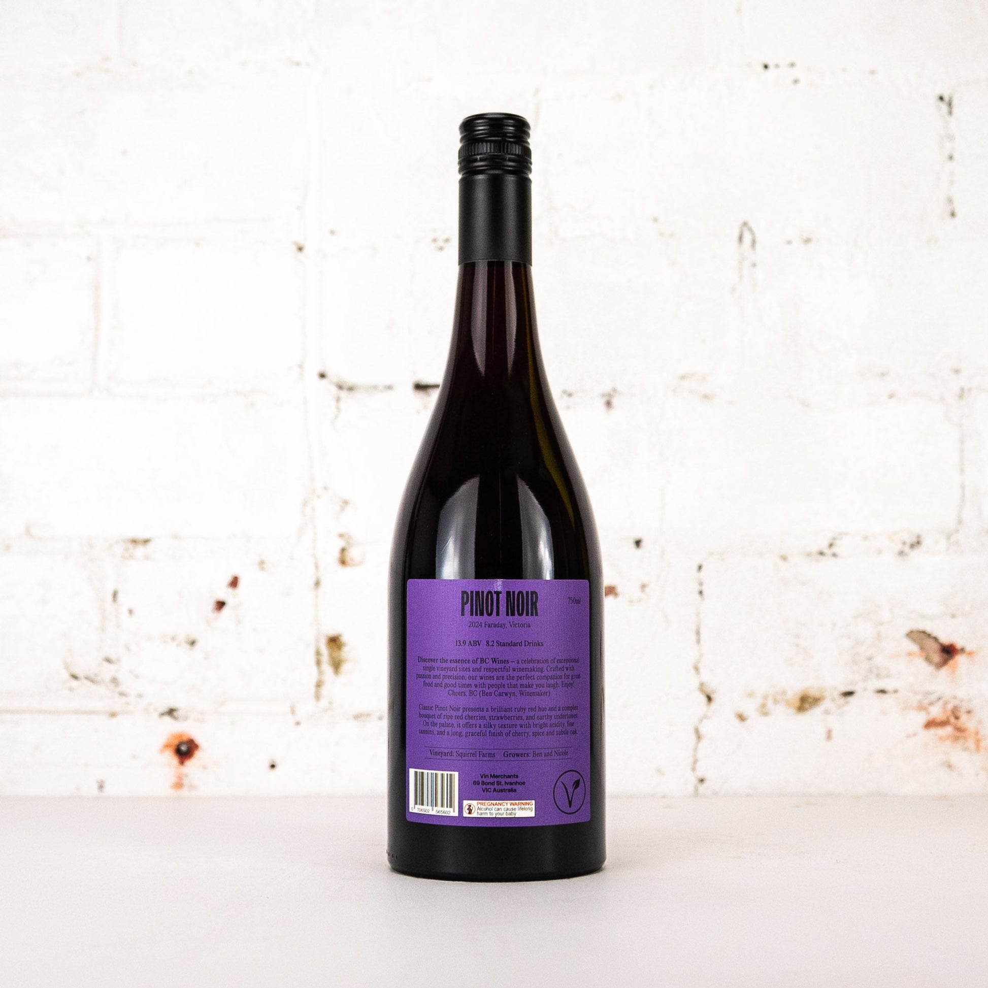 BC Wines - Pinot Noir 750ml