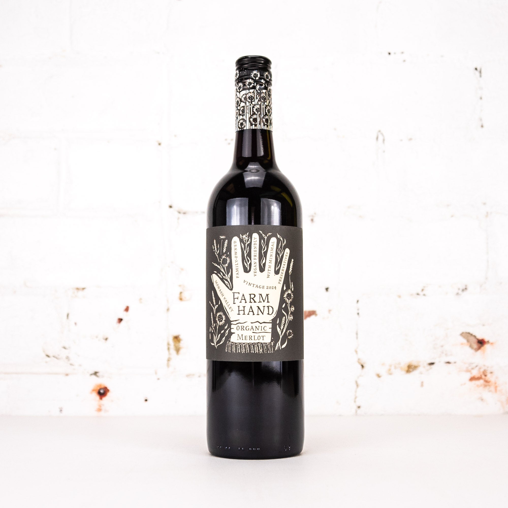 Farm Hand - Organic Merlot 750ml