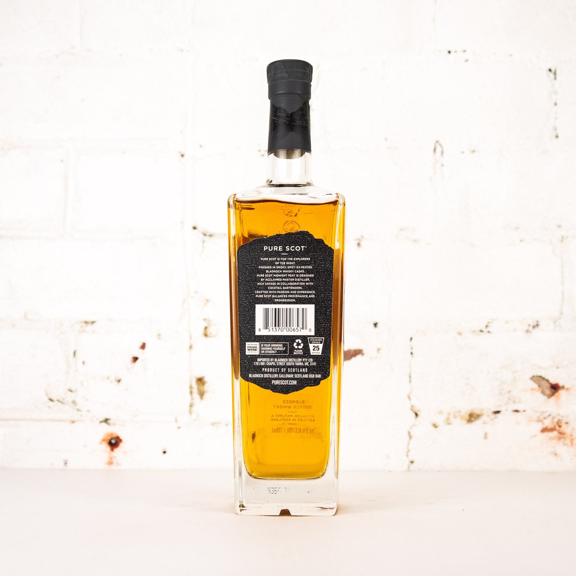 Pure Scot - Midnight Peat Blended Whisky 700ml