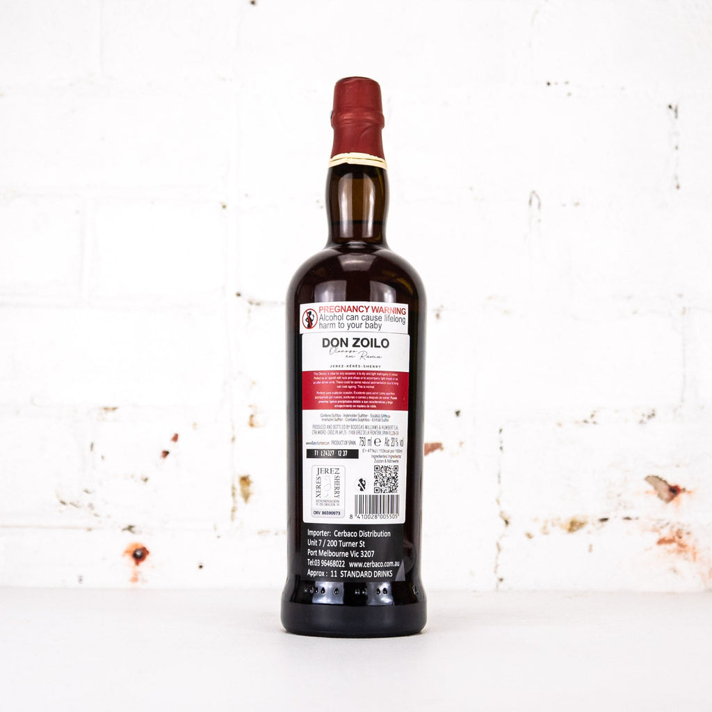 Williams & Humbert - Don Zoilo Olorosso 15YO Sherry 750ml
