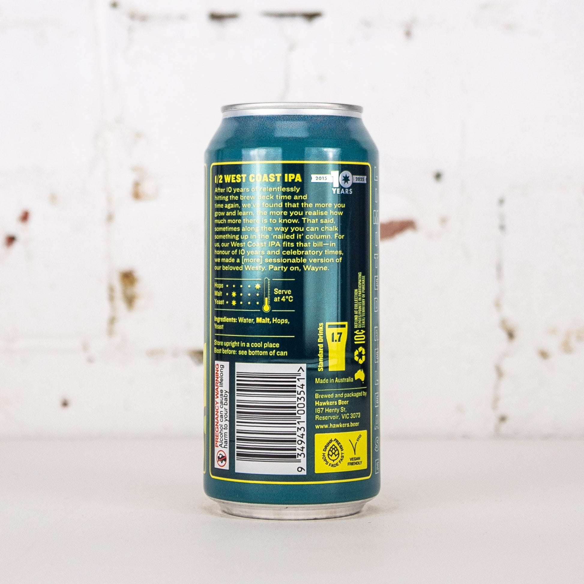 Hawkers - 1/2 West Coast IPA