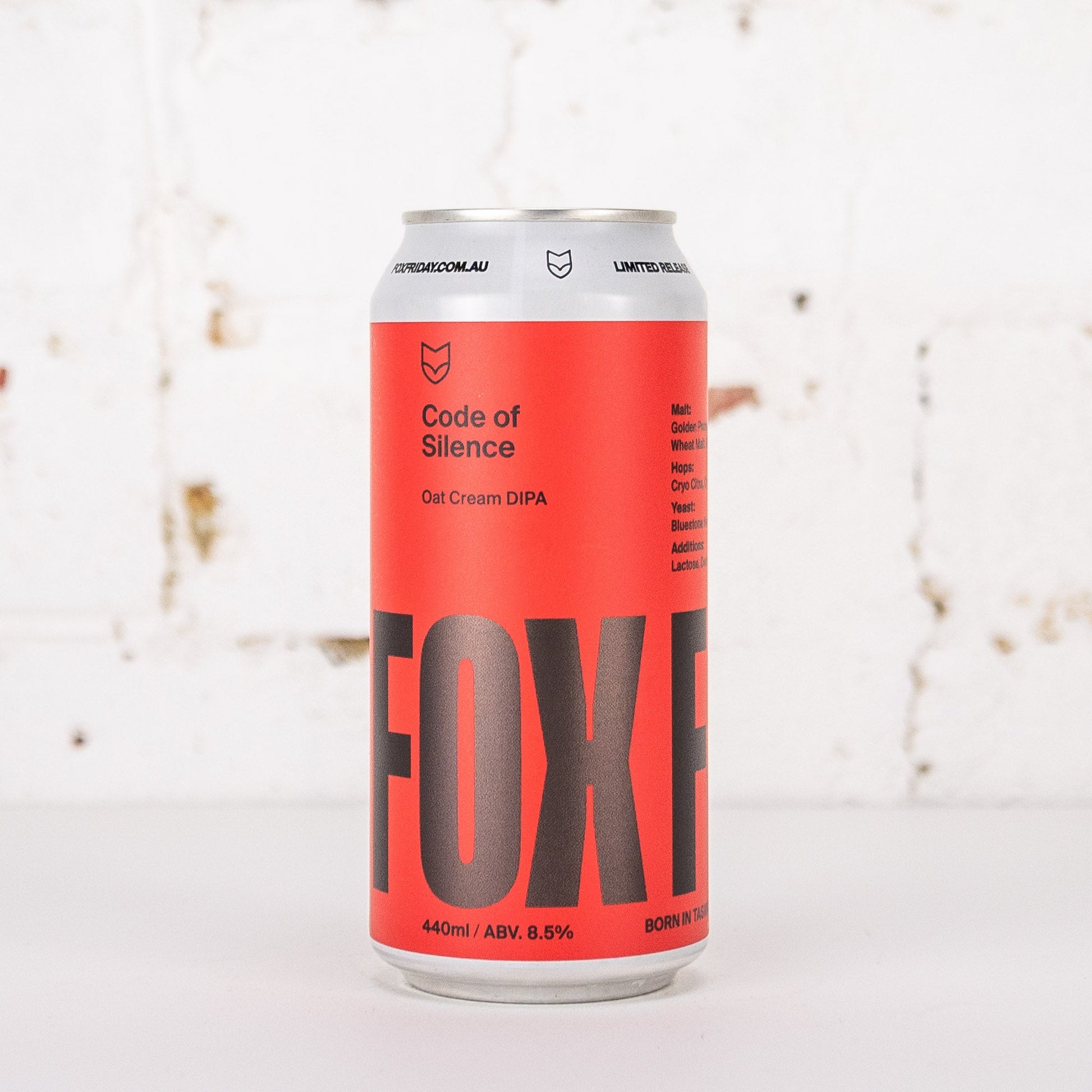 Fox Friday - Code of Silence Oat Cream DIPA