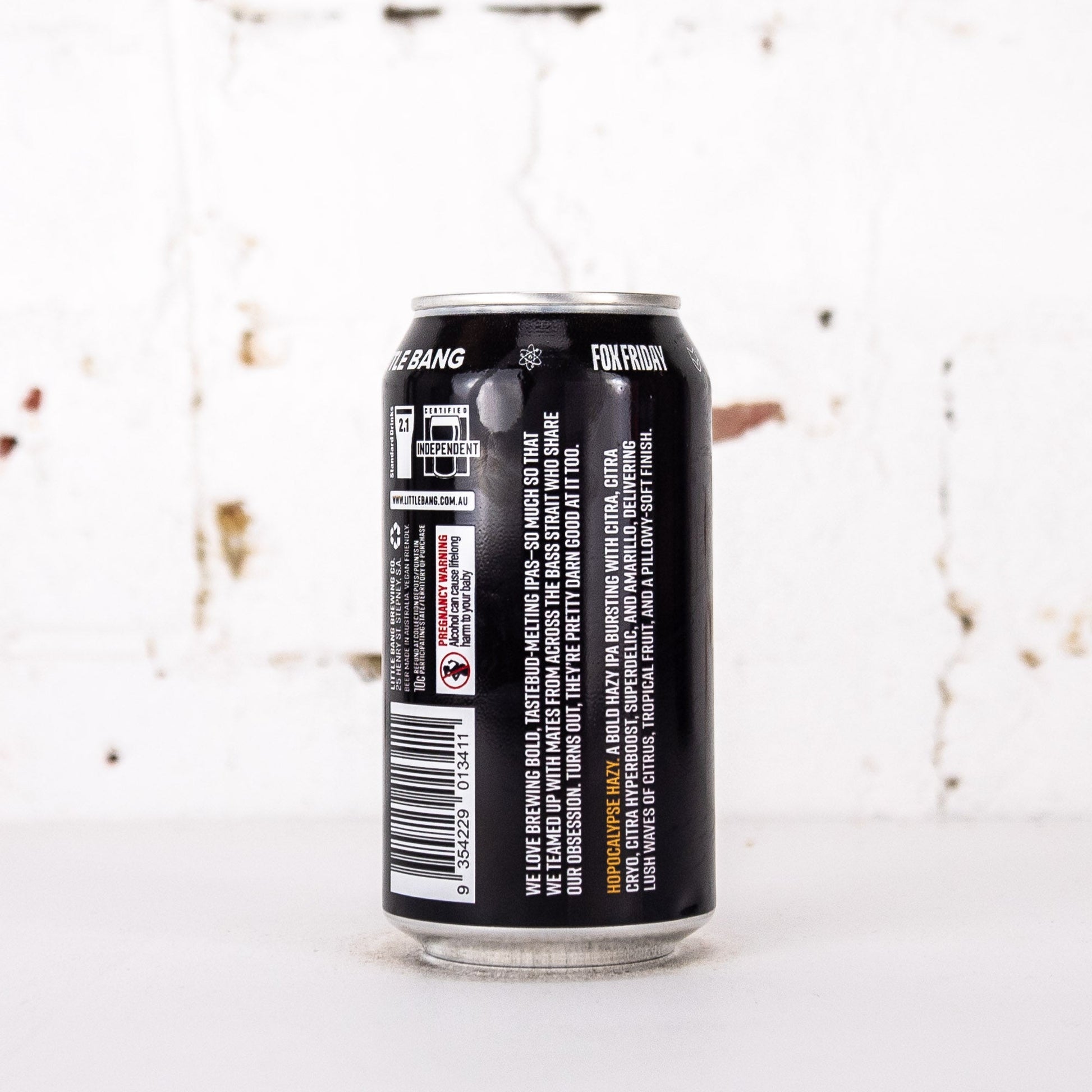 Little Bang x Fox Friday 'Hopocalypse Hazy' Hazy IPA