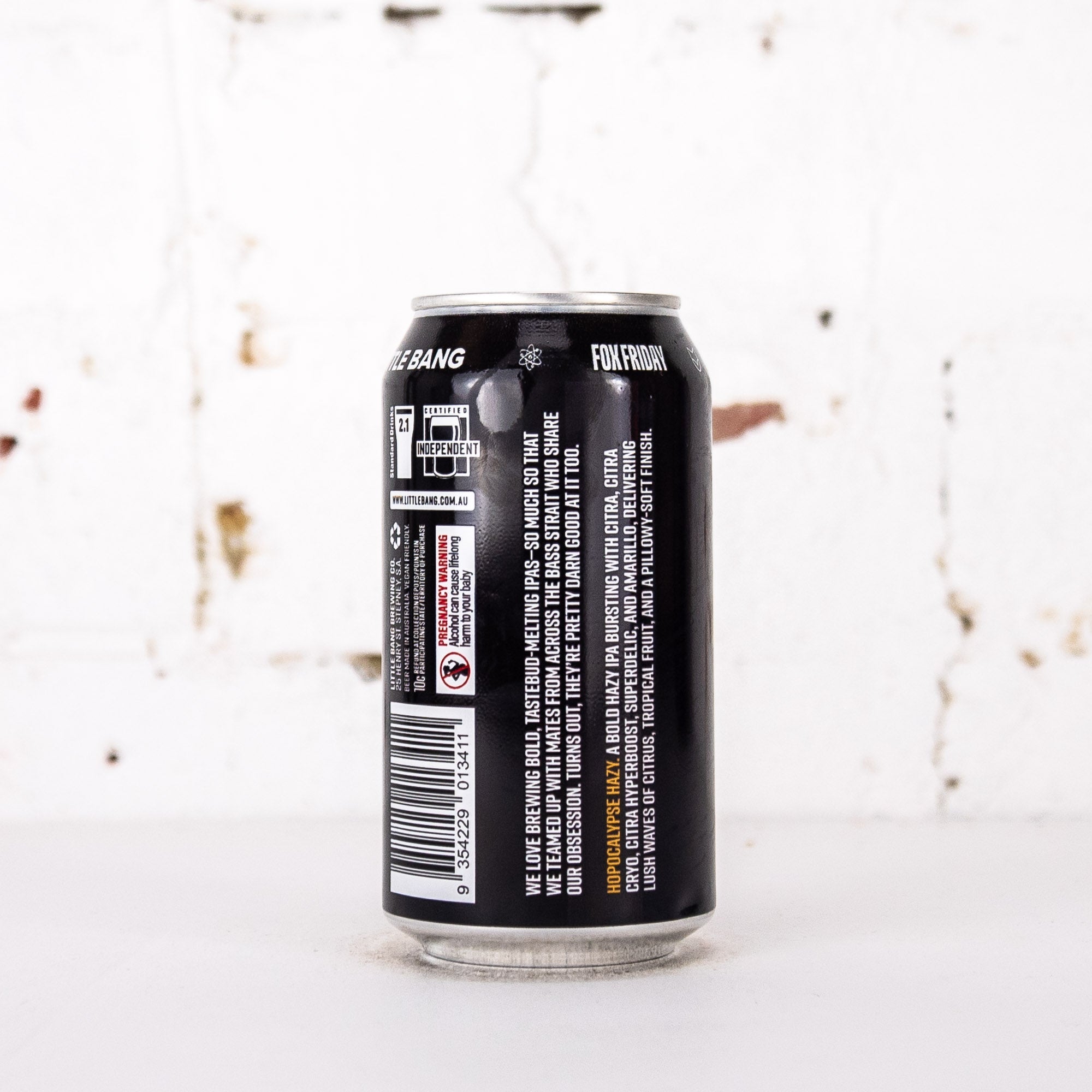 Little Bang x Fox Friday 'Hopocalypse Hazy' Hazy IPA