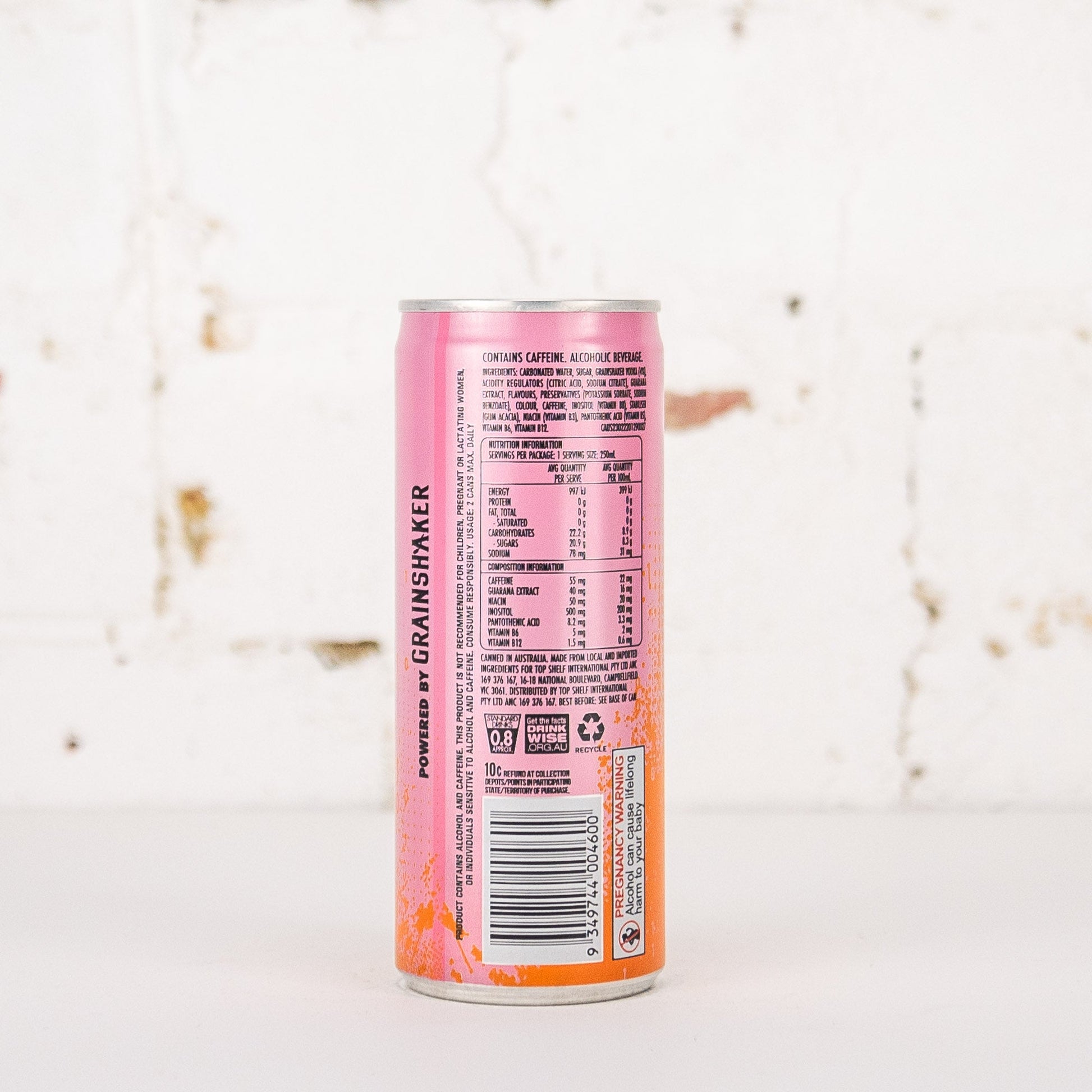 Grainshaker - Code 128: Passionfruit & Pineapple 250ml