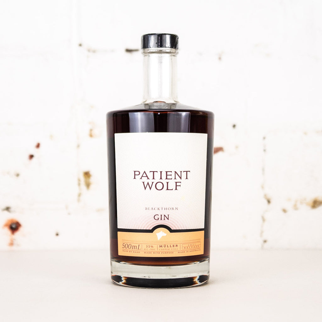 Patient Wolf - Blackthorn Gin 500ml