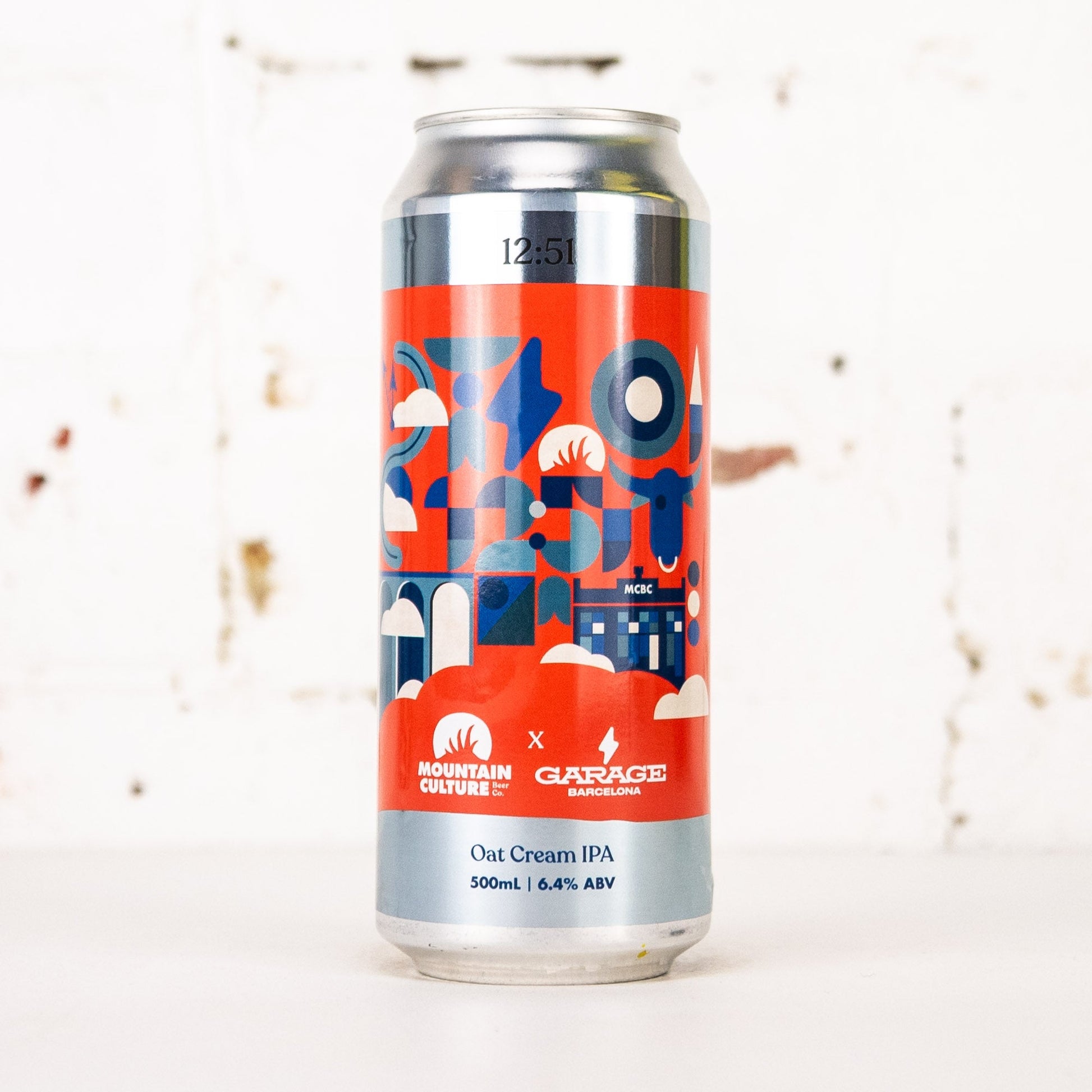 Mountain Culture x Garage Beer '12:51' Oat Cream IPA