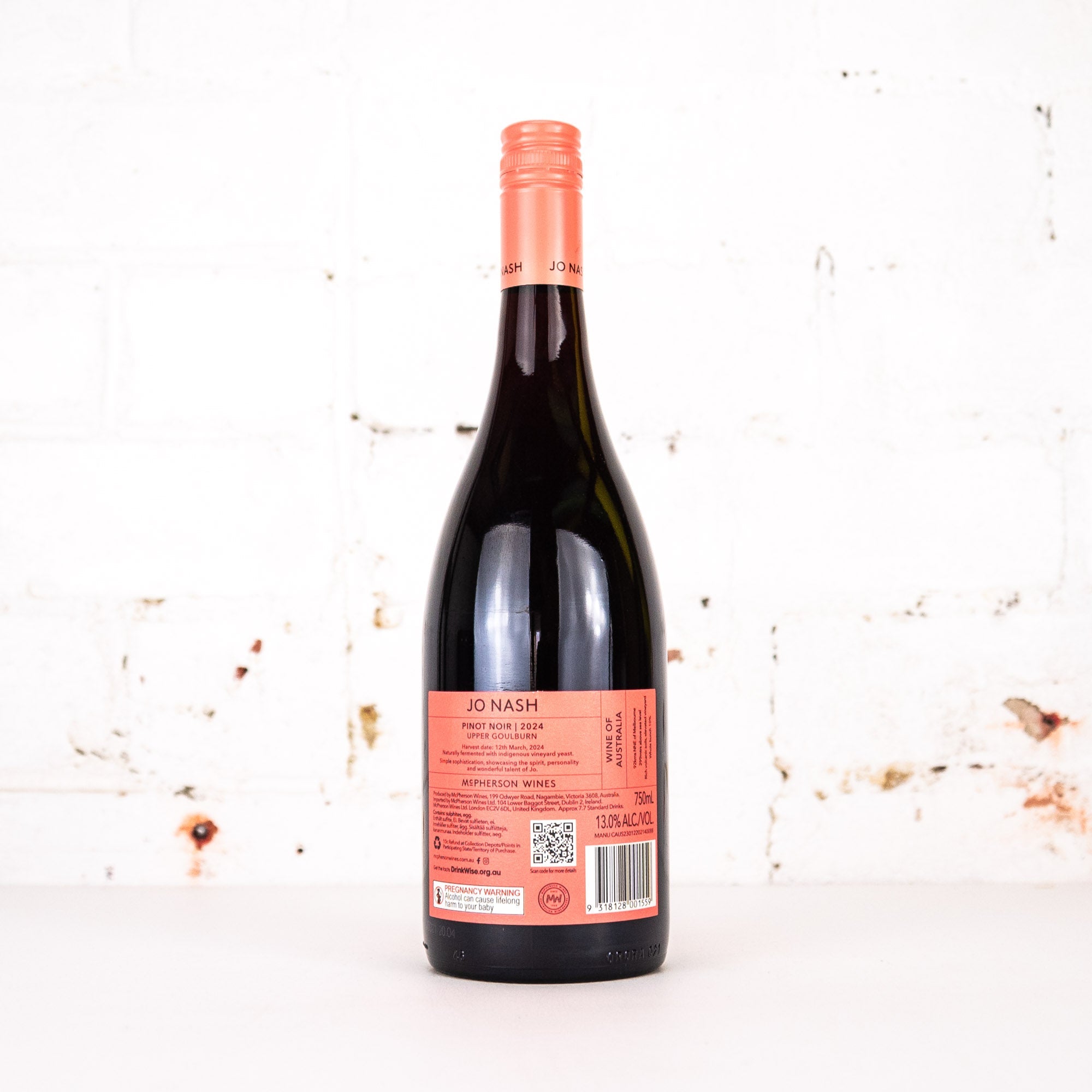 Jo Nash - Pinot Noir 2024 750ml
