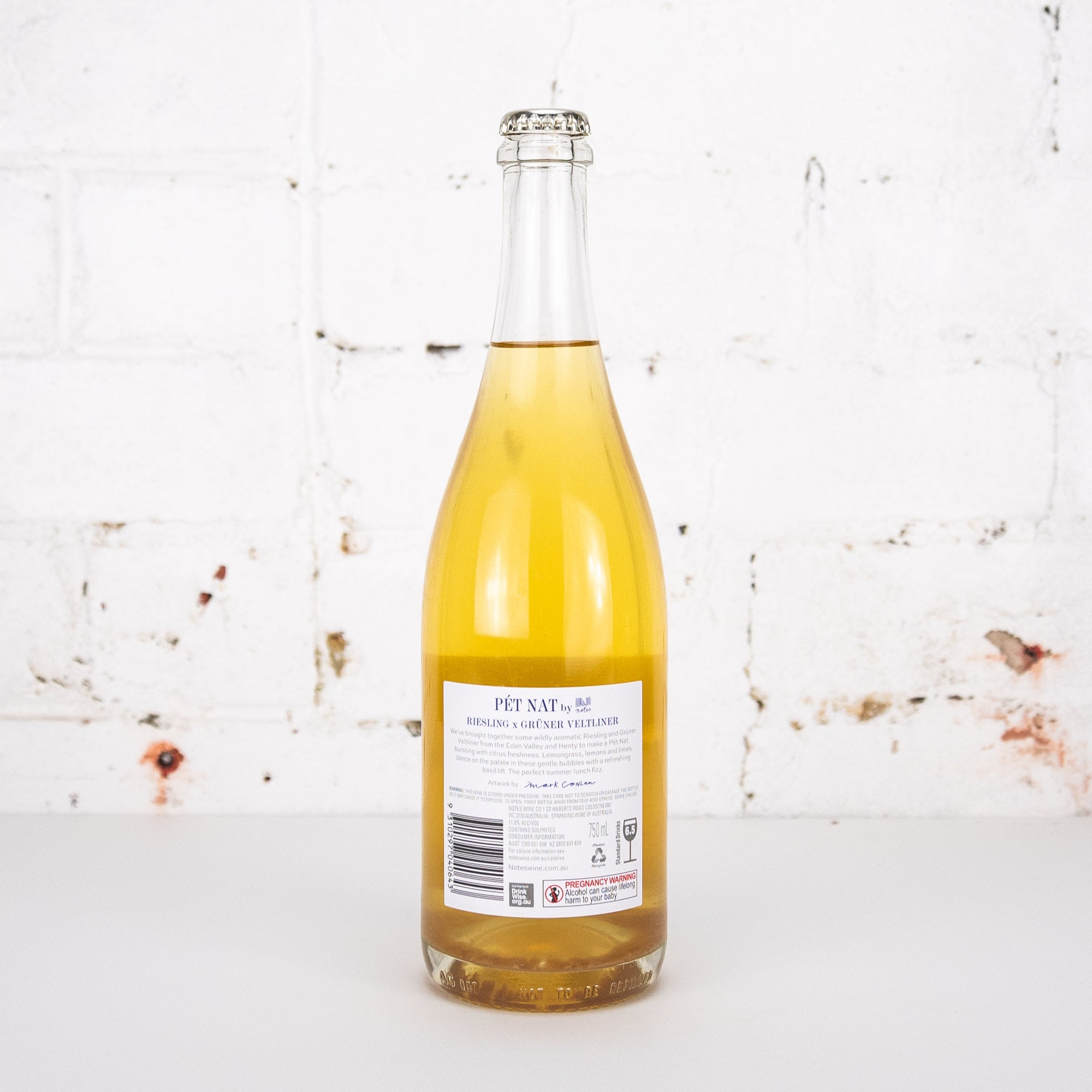 Notes - Pet Nat Riesling x Gruner Veltliner 750ml