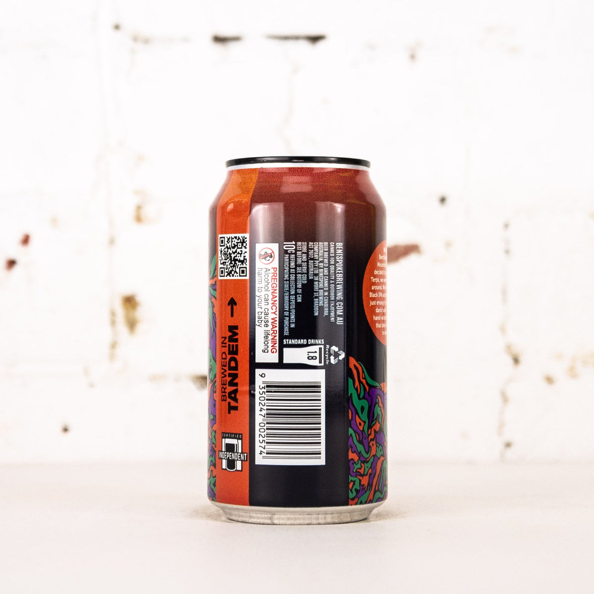 Bentspoke x Mountain Culture 'On the Terps' Terpene Black IPA