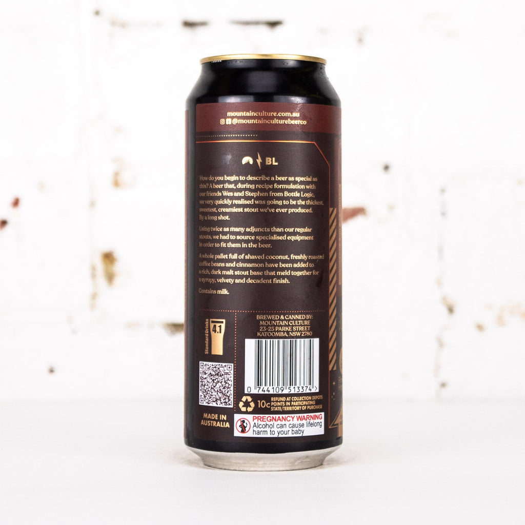 Mountain Culture x Bottle Logic x Carwyn Cellars x Forward Hops 'Imperial Logic Vol 1 2025' Imperial Pastry Stout