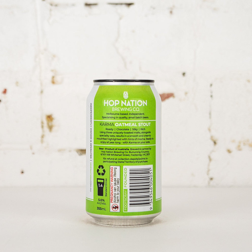 Hop Nation - Karma Oatmeal Stout