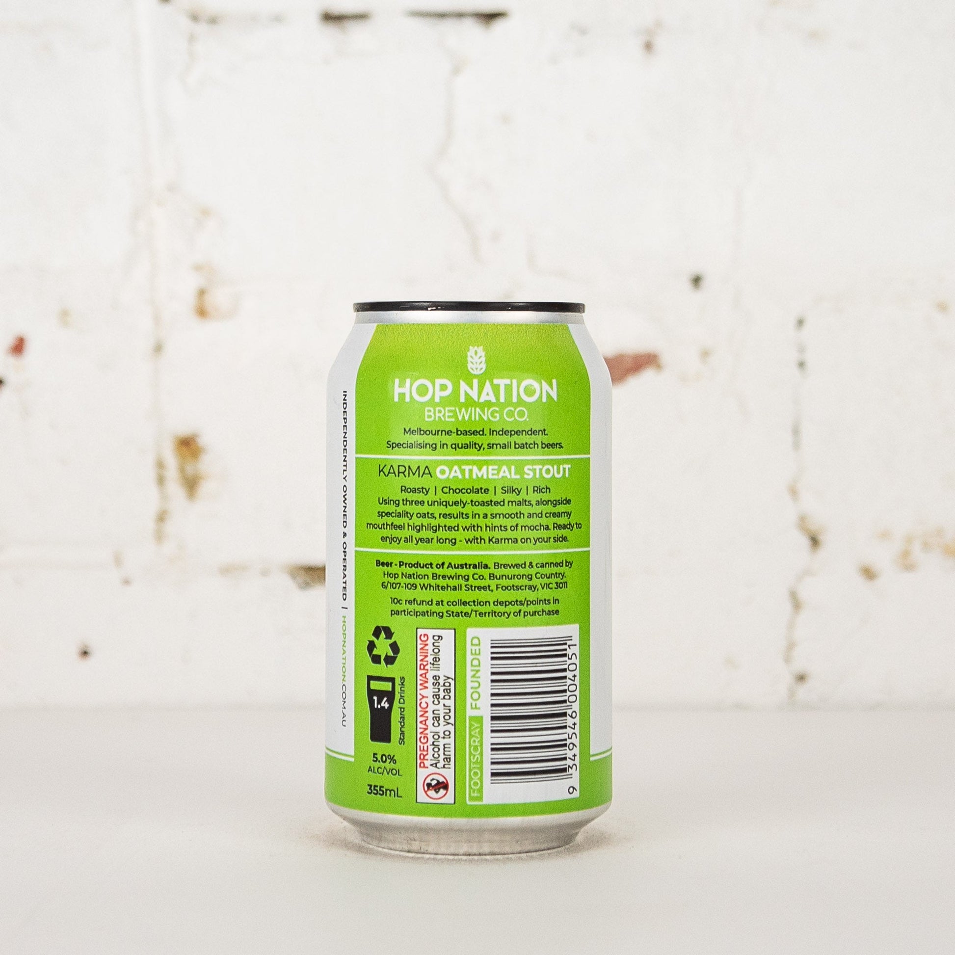 Hop Nation - Karma Oatmeal Stout