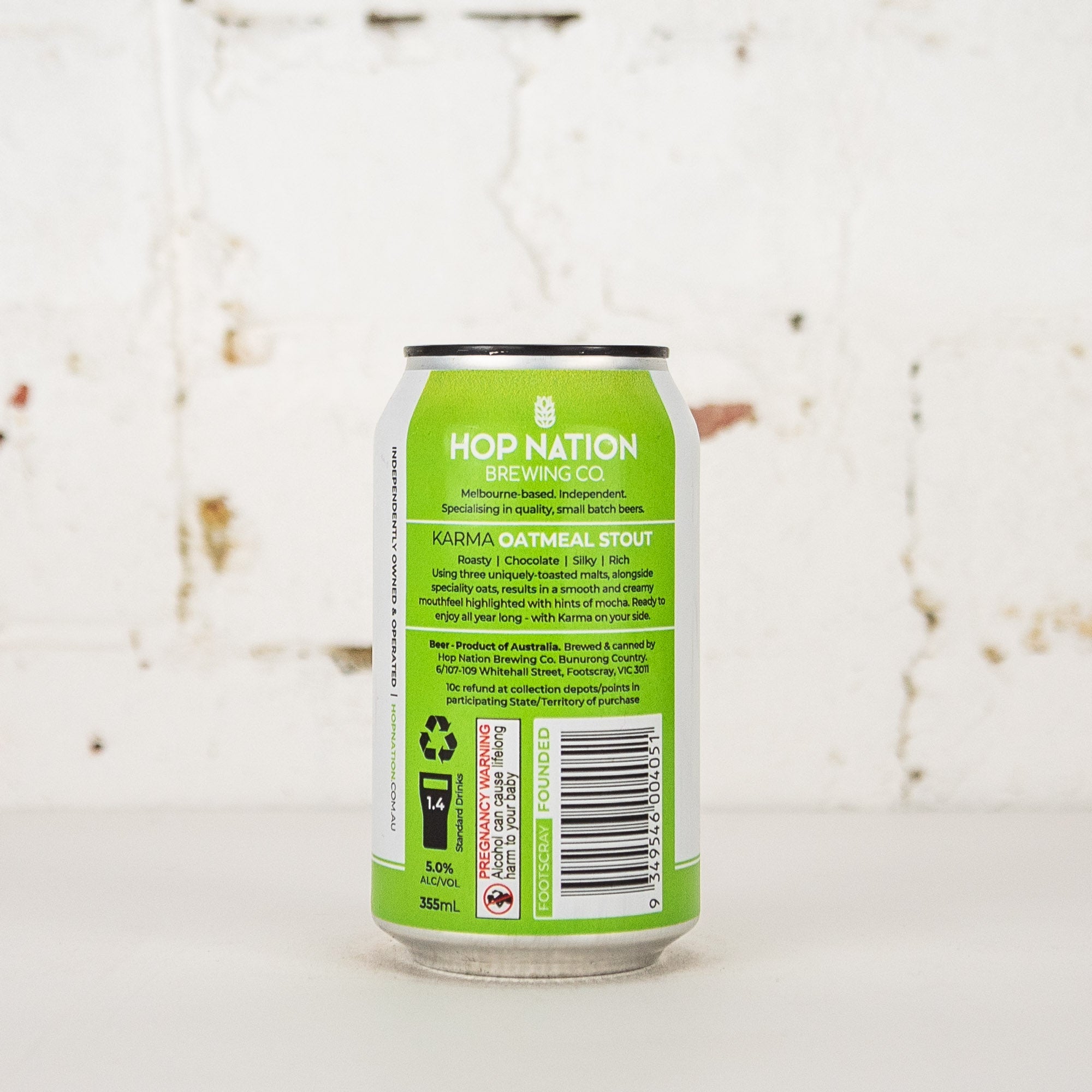 Hop Nation - Karma Oatmeal Stout