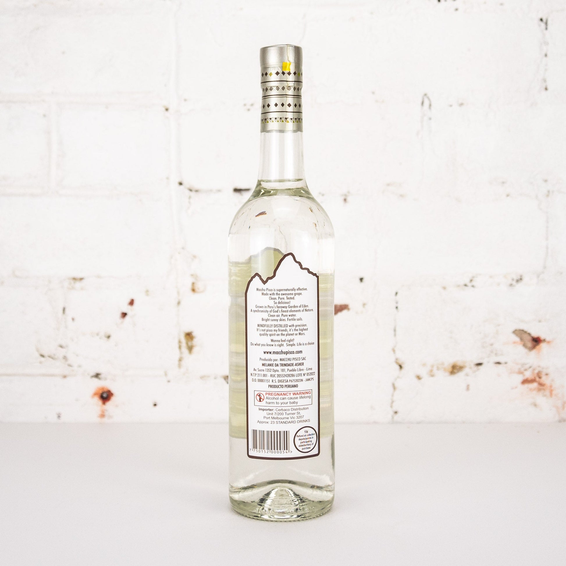 Macchu Pisco - Macchu Pisco 700ml