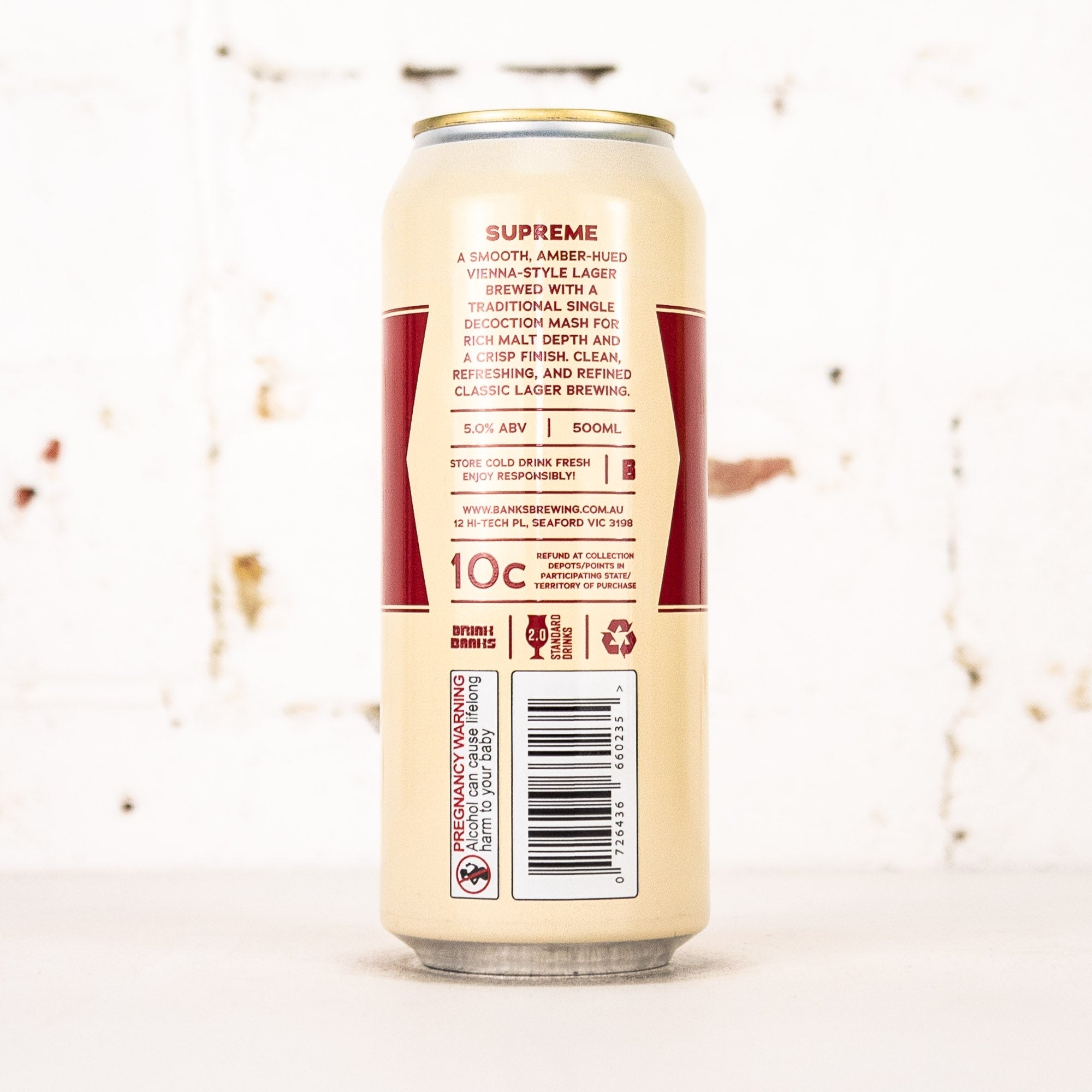 Banks - Supreme Vienna Lager