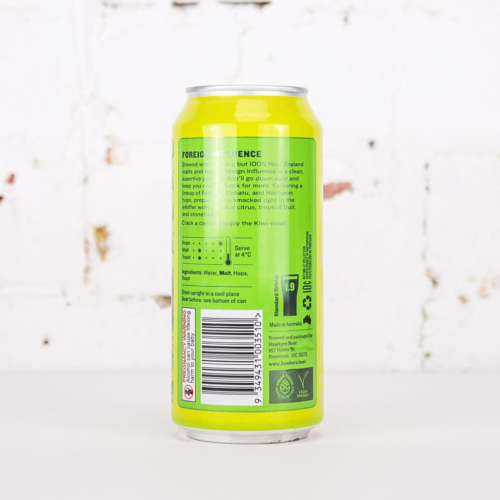 Hawkers - Foreign Influence NZ-Hopped Pale Ale