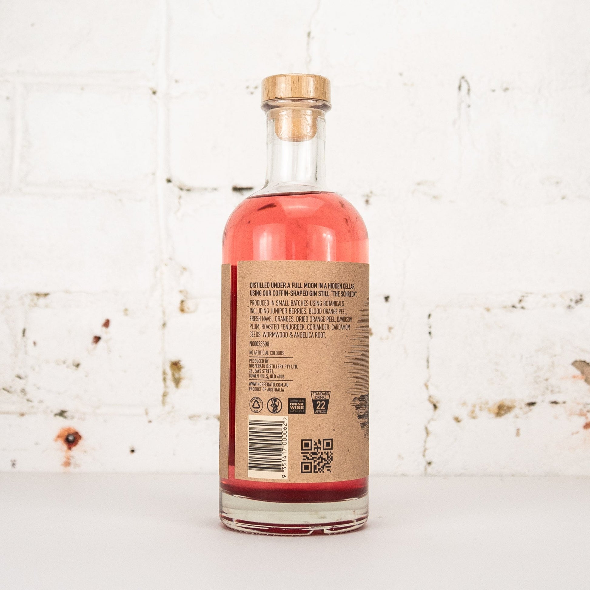 Nosferatu - Blood Orange Gin 700ml