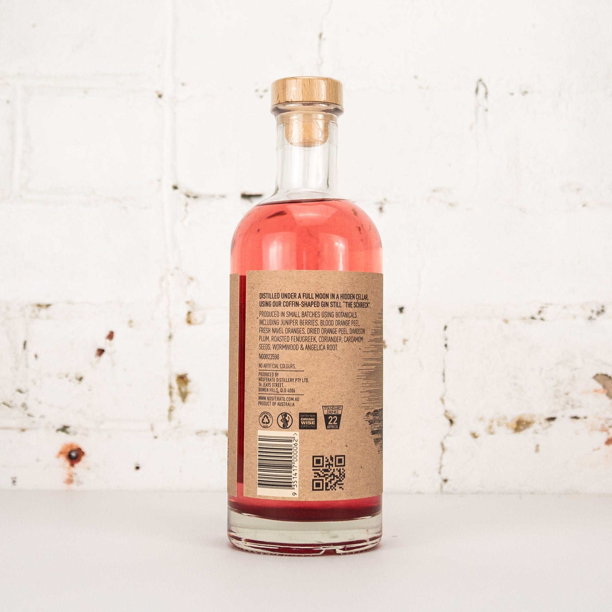 Nosferatu - Blood Orange Gin 700ml