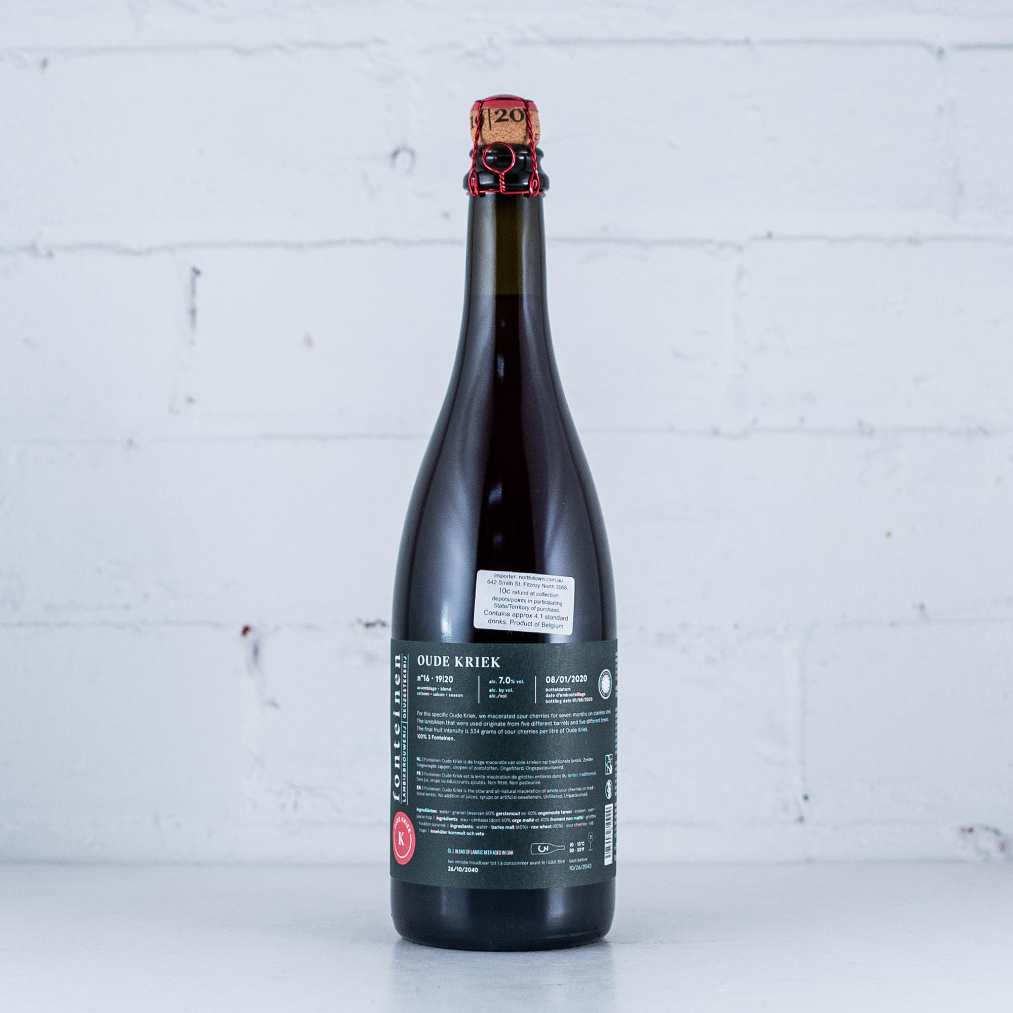 3 Fonteinen - Oude Kriek 19/20 No75 750ml