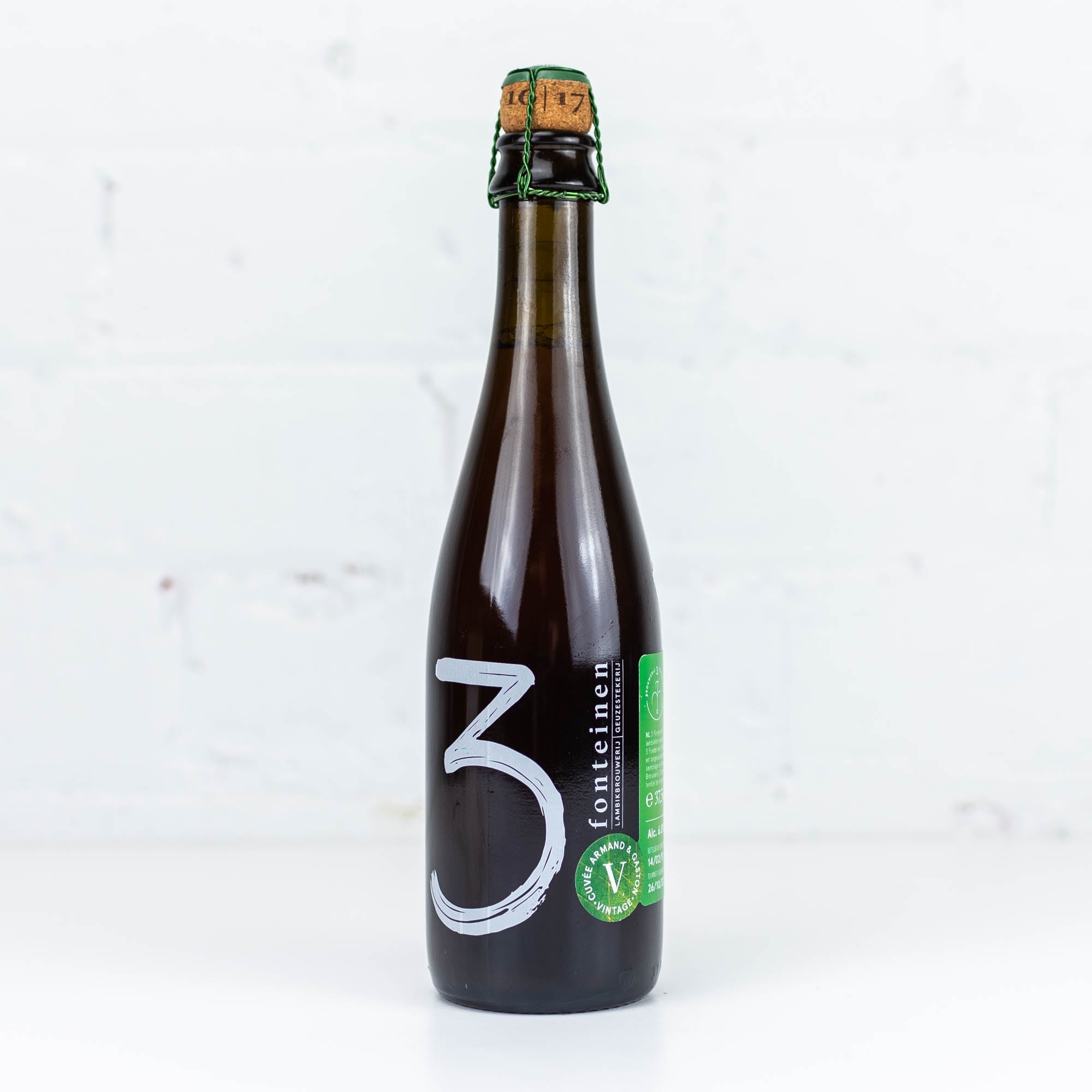 3 Fonteinen - Armand & Gaston Oude Gueuze Cuvee Vintage 16/17 No19 375ml
