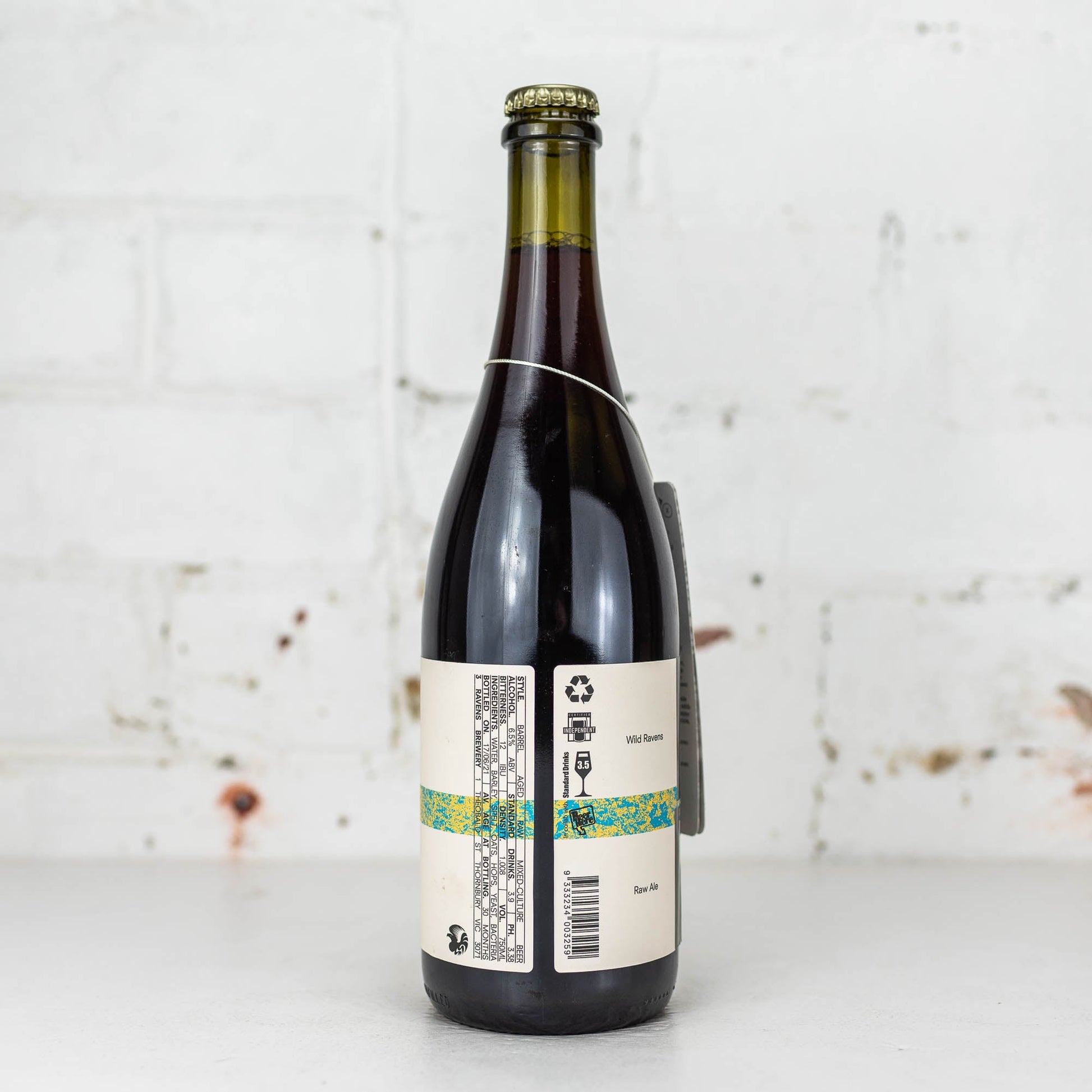 3 Ravens - Wild Ravens Raw Ale 2022 750ml