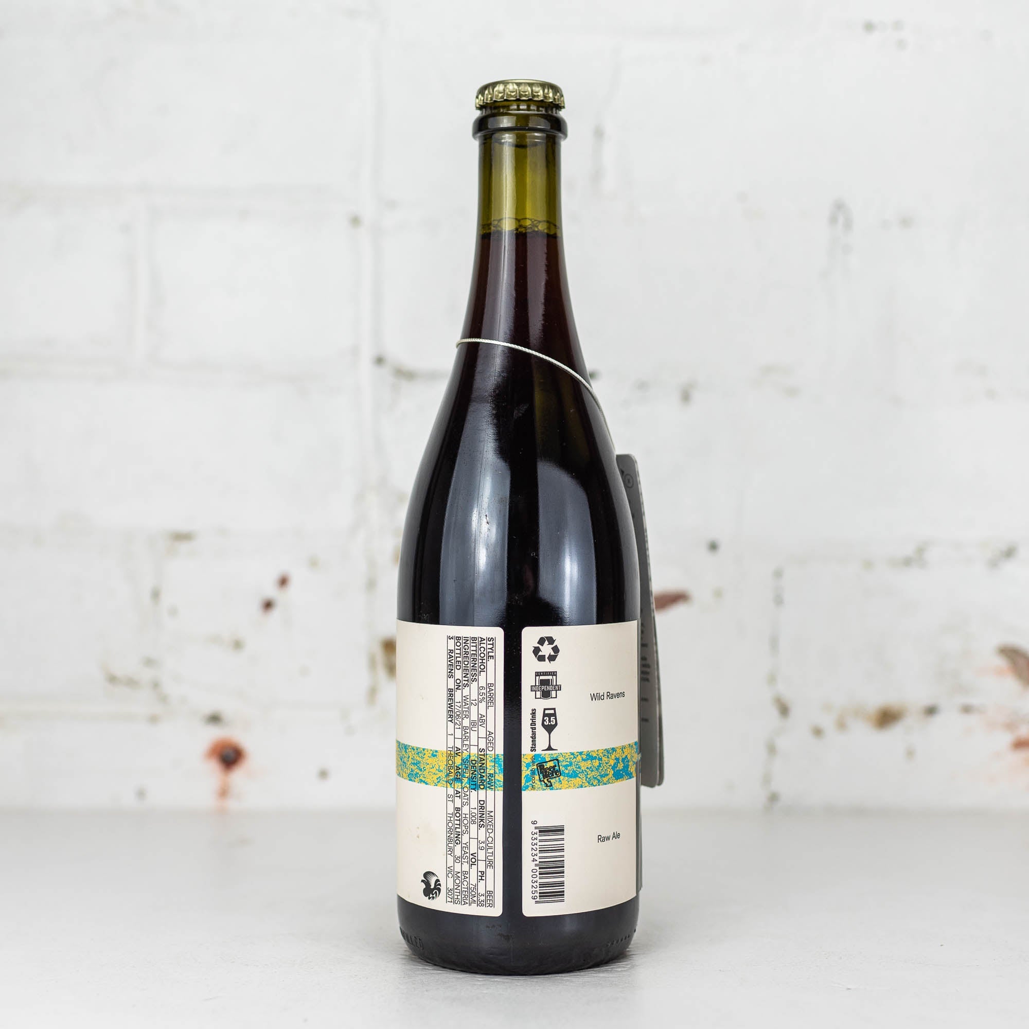 3 Ravens - Wild Ravens Raw Ale 2022 750ml