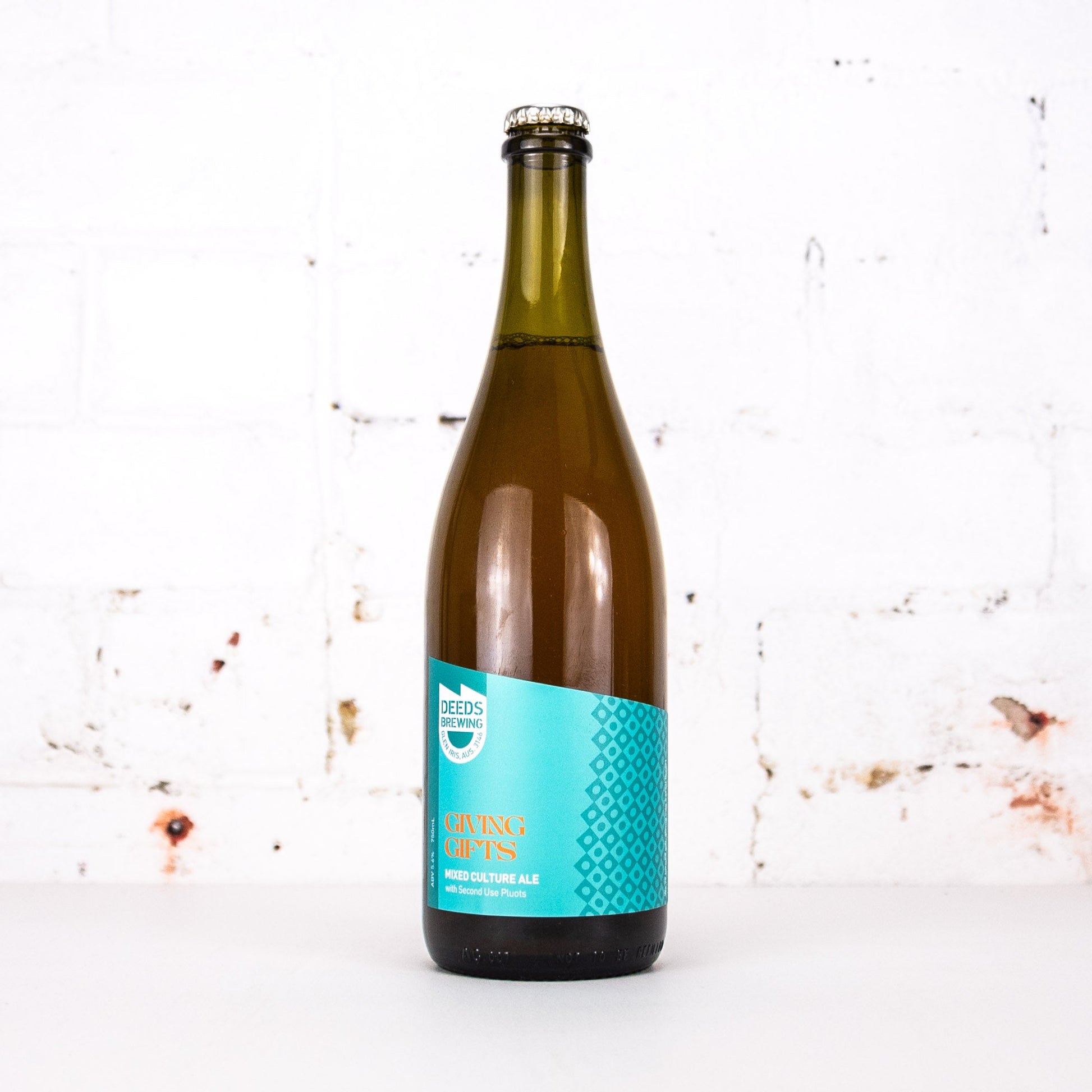 Deeds - Giving Gifts Pluots Mixed Culture Ale 750ml