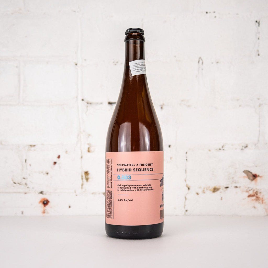 Stillwater x Freigeist 'Hybrid Sequence 0.003' BA Grape Wild Ale 750ml