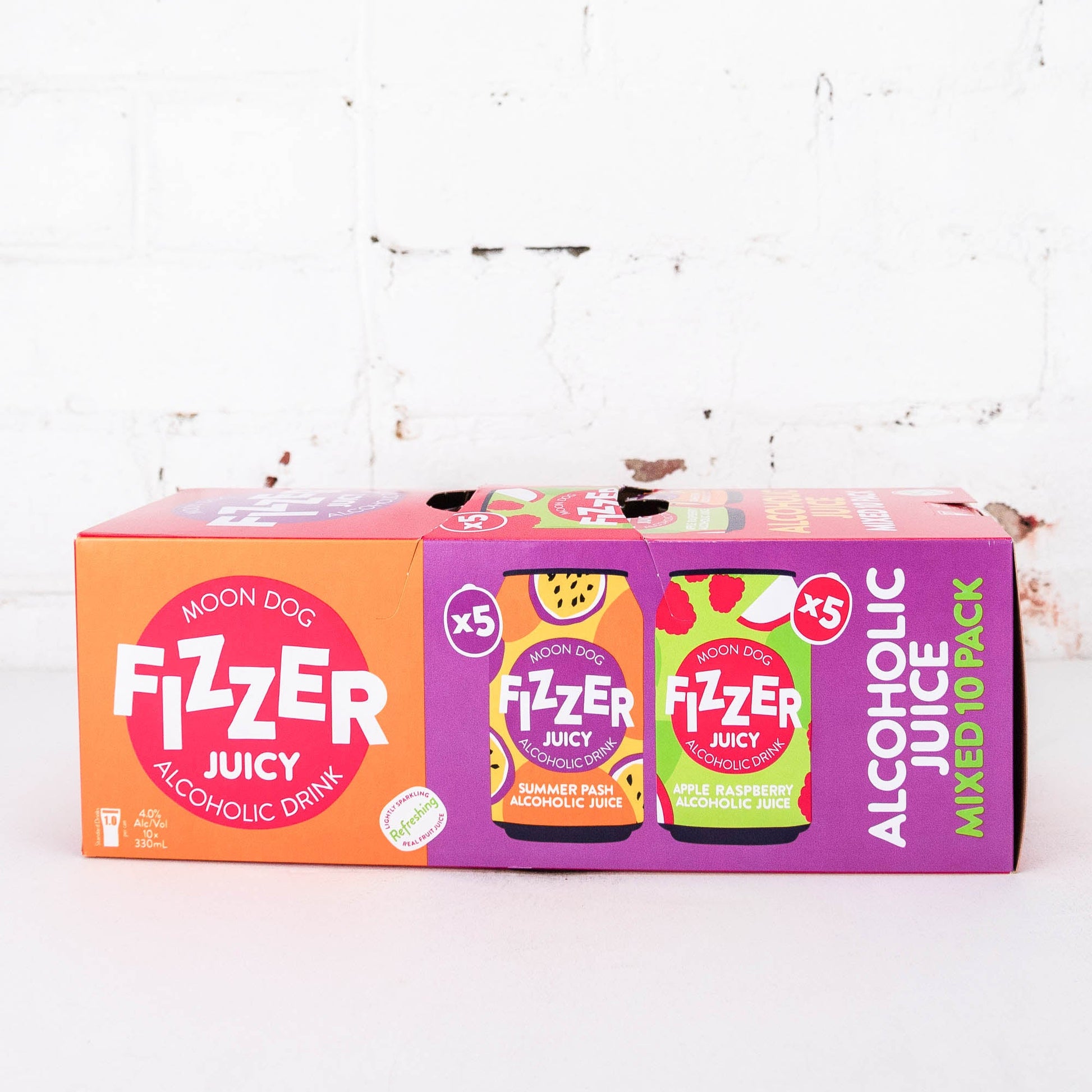 Moon Dog - Fizzer Juicy Mixed 10 Pack