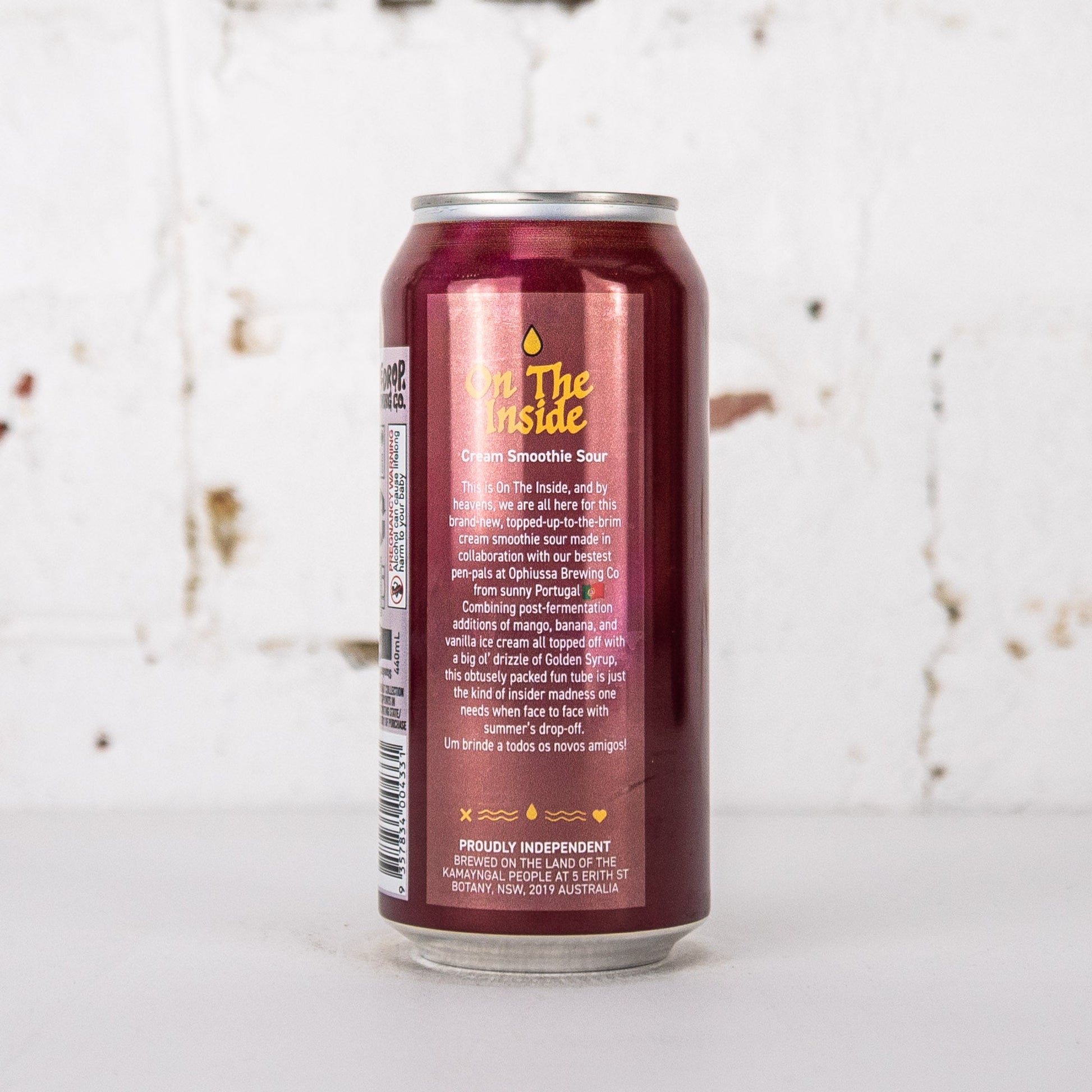 One Drop x Ophiussa 'On the Inside' Smoothie Sour