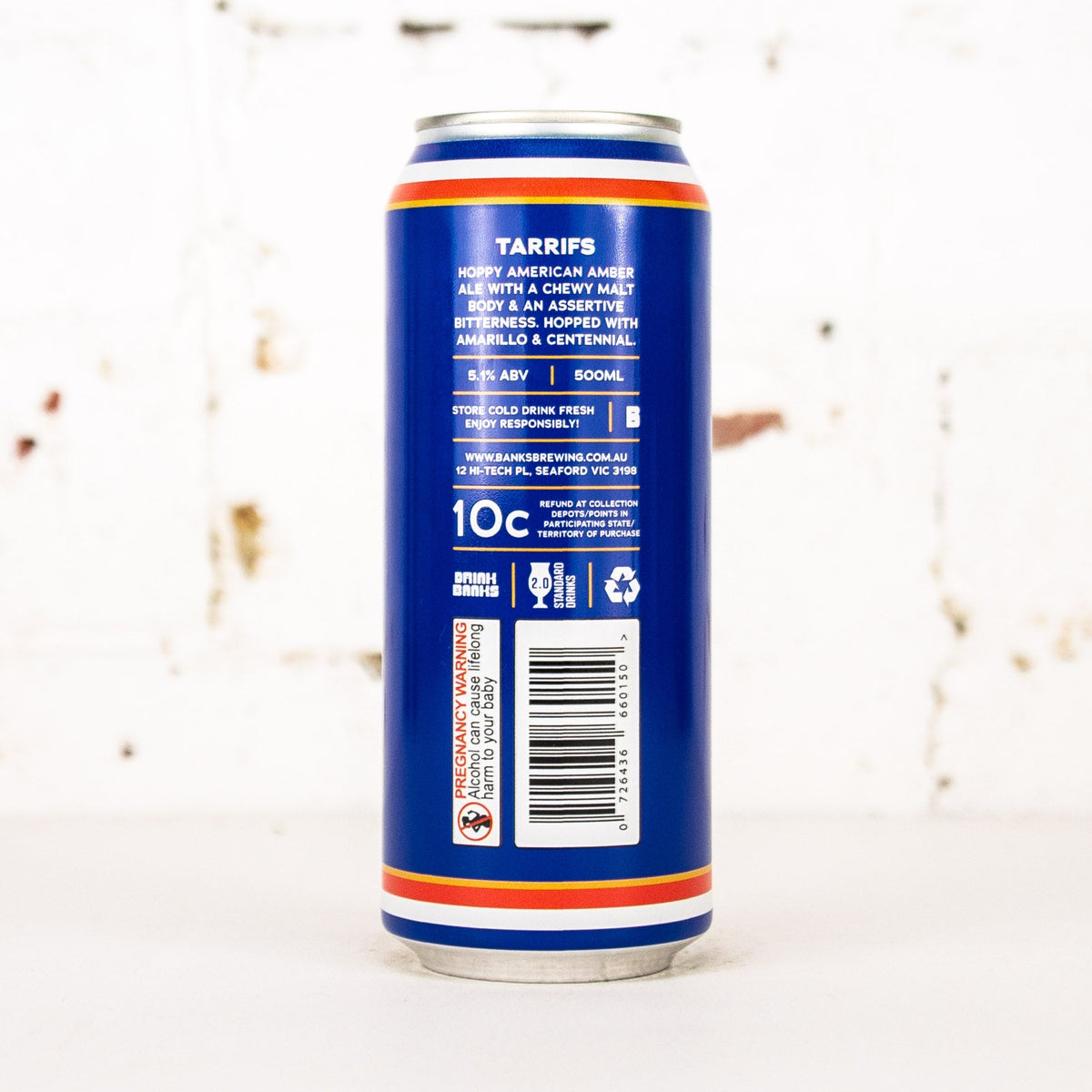 Banks - Tarrifs American Amber Ale