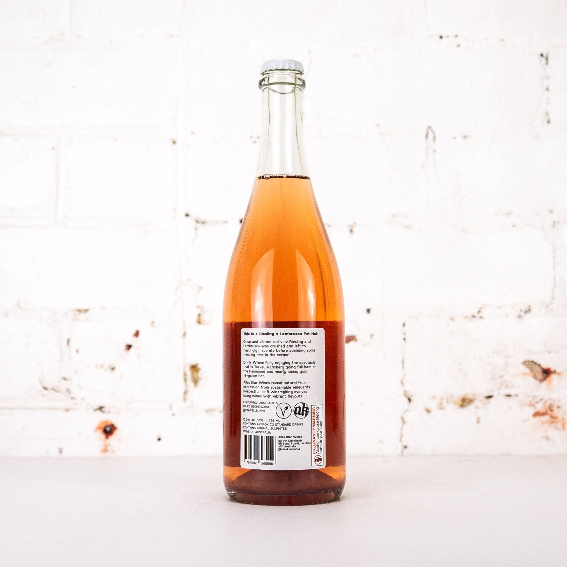 Alles Klar - Curator Of The Guggenheim Rose Pet Nat 750ml