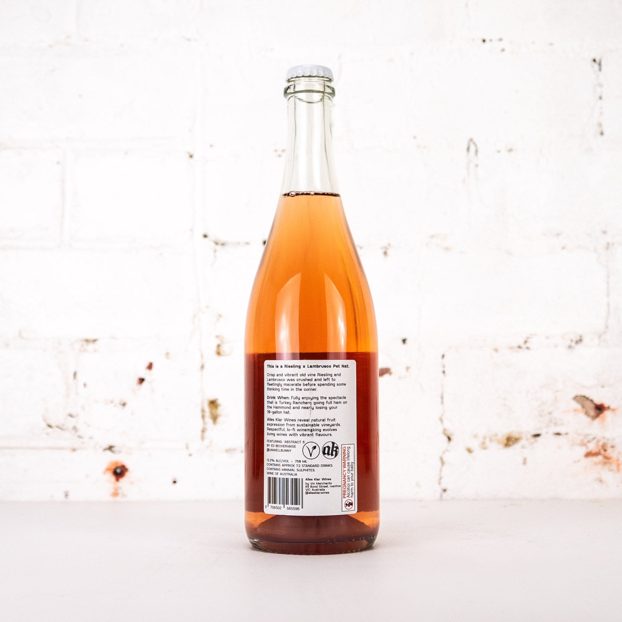 Alles Klar - Curator Of The Guggenheim Rose Pet Nat 750ml