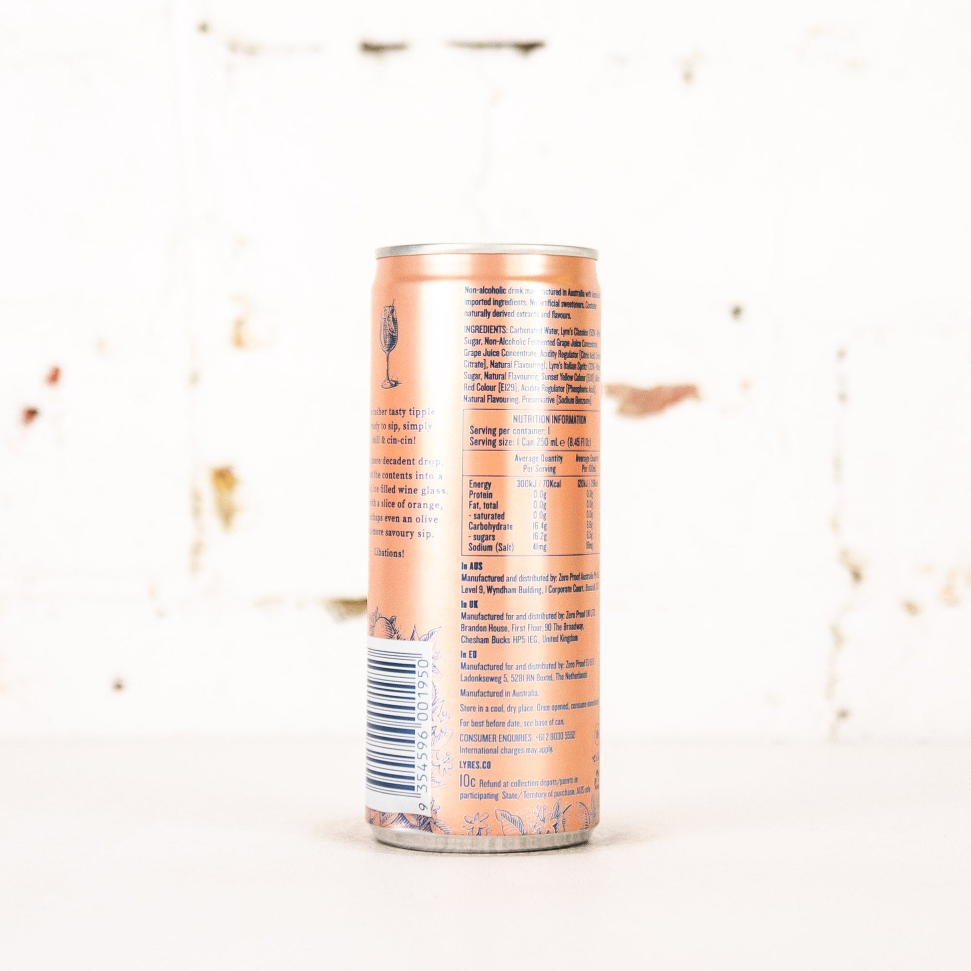 Lyre's - Amalfi Non Alcoholic Spritz