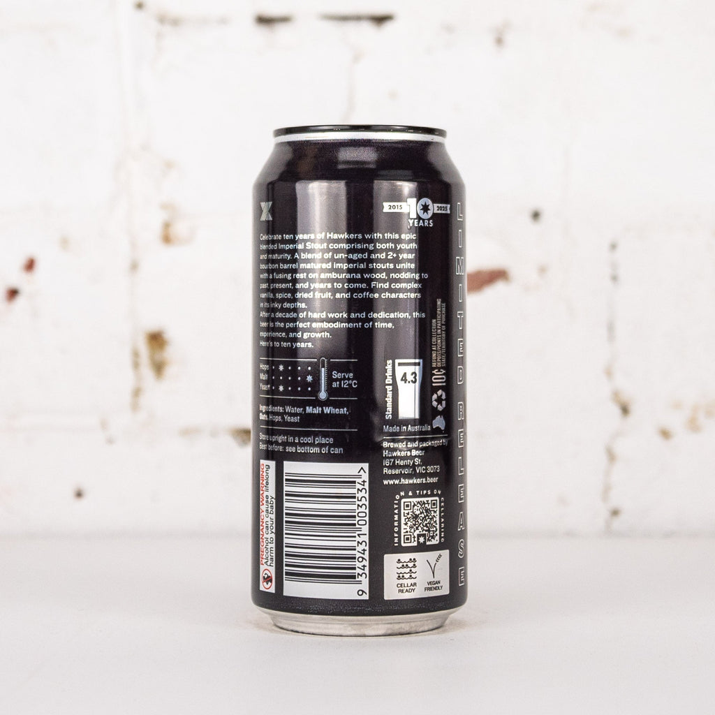 Hawkers - X Double Barrel Aged Imperial Stout